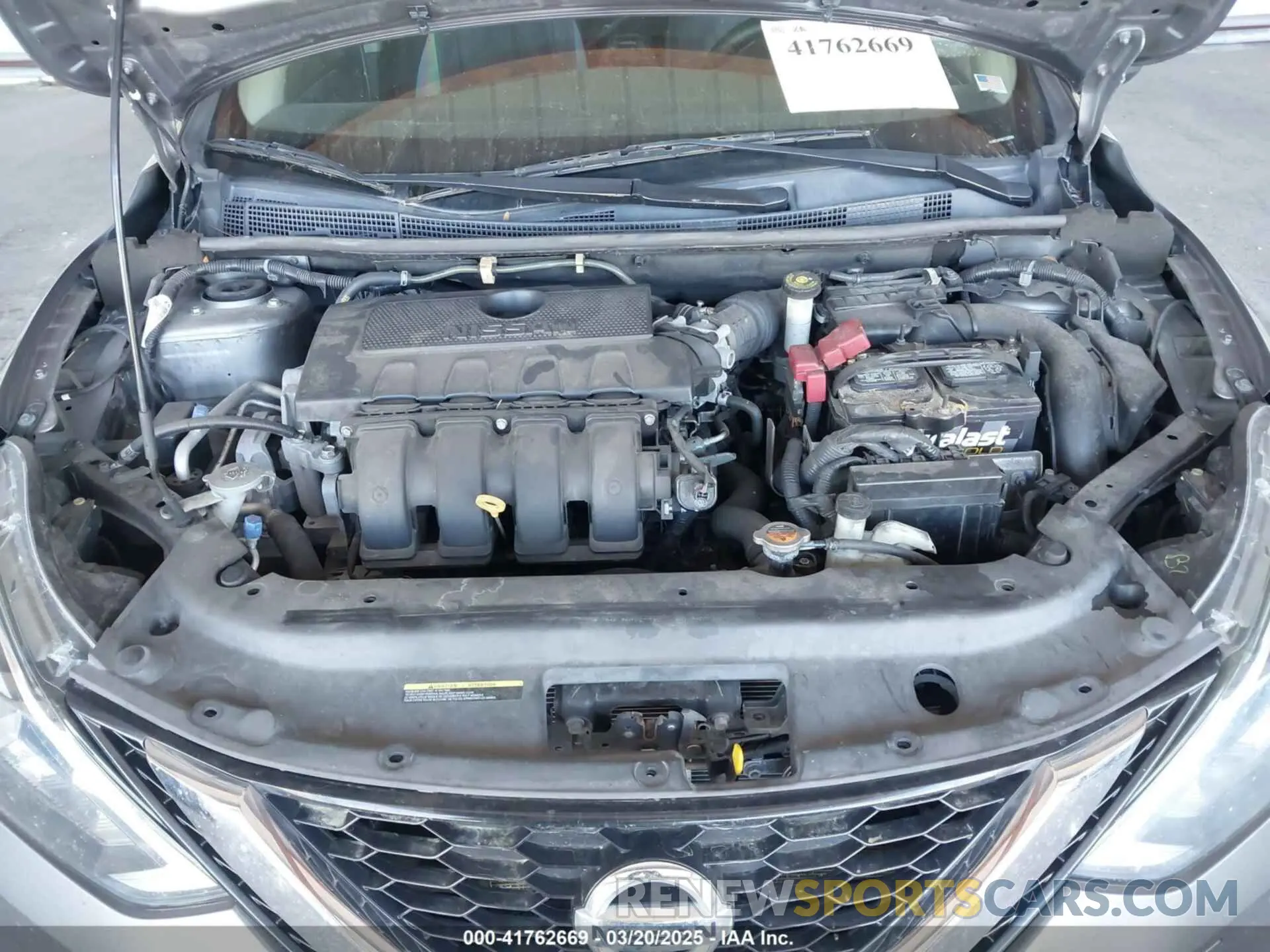 10 Photograph of a damaged car 3N1AB7APXKY330064 NISSAN SENTRA 2019