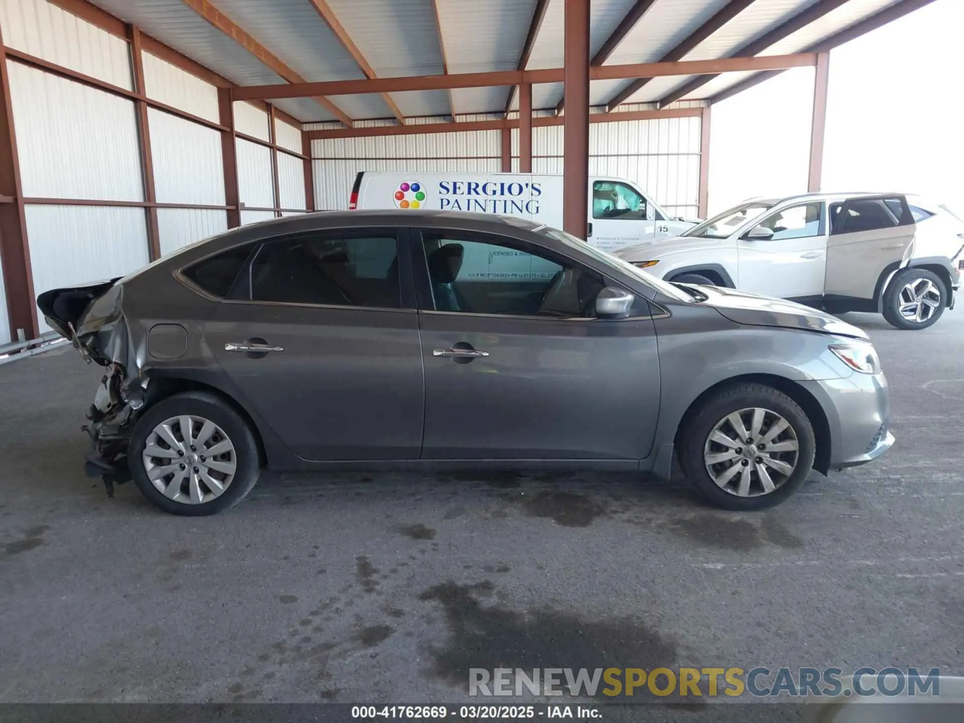 14 Photograph of a damaged car 3N1AB7APXKY330064 NISSAN SENTRA 2019