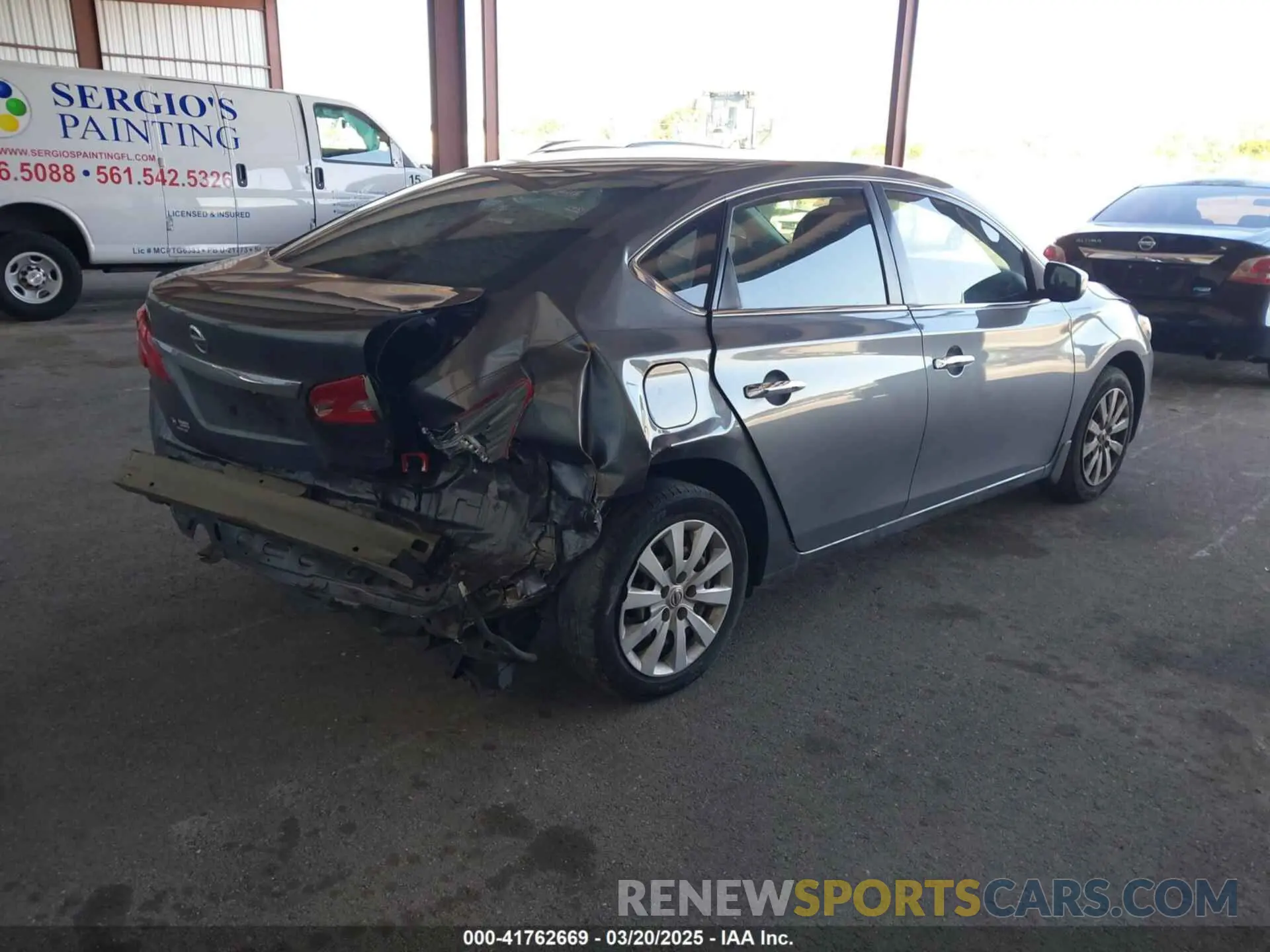 4 Photograph of a damaged car 3N1AB7APXKY330064 NISSAN SENTRA 2019
