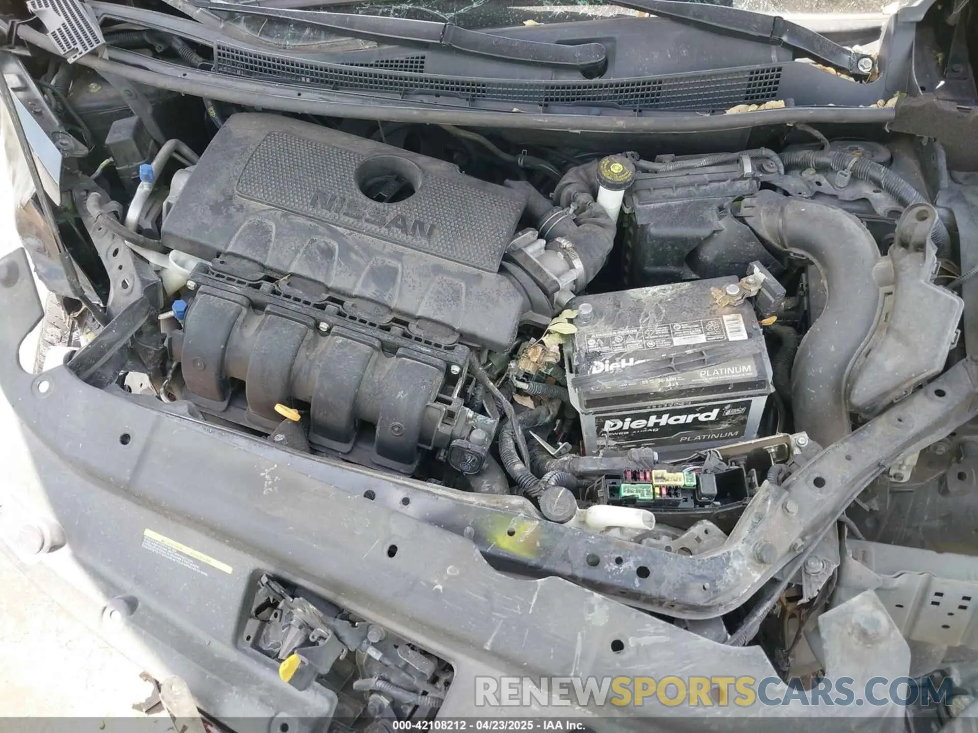 10 Photograph of a damaged car 3N1AB7APXKY331814 NISSAN SENTRA 2019