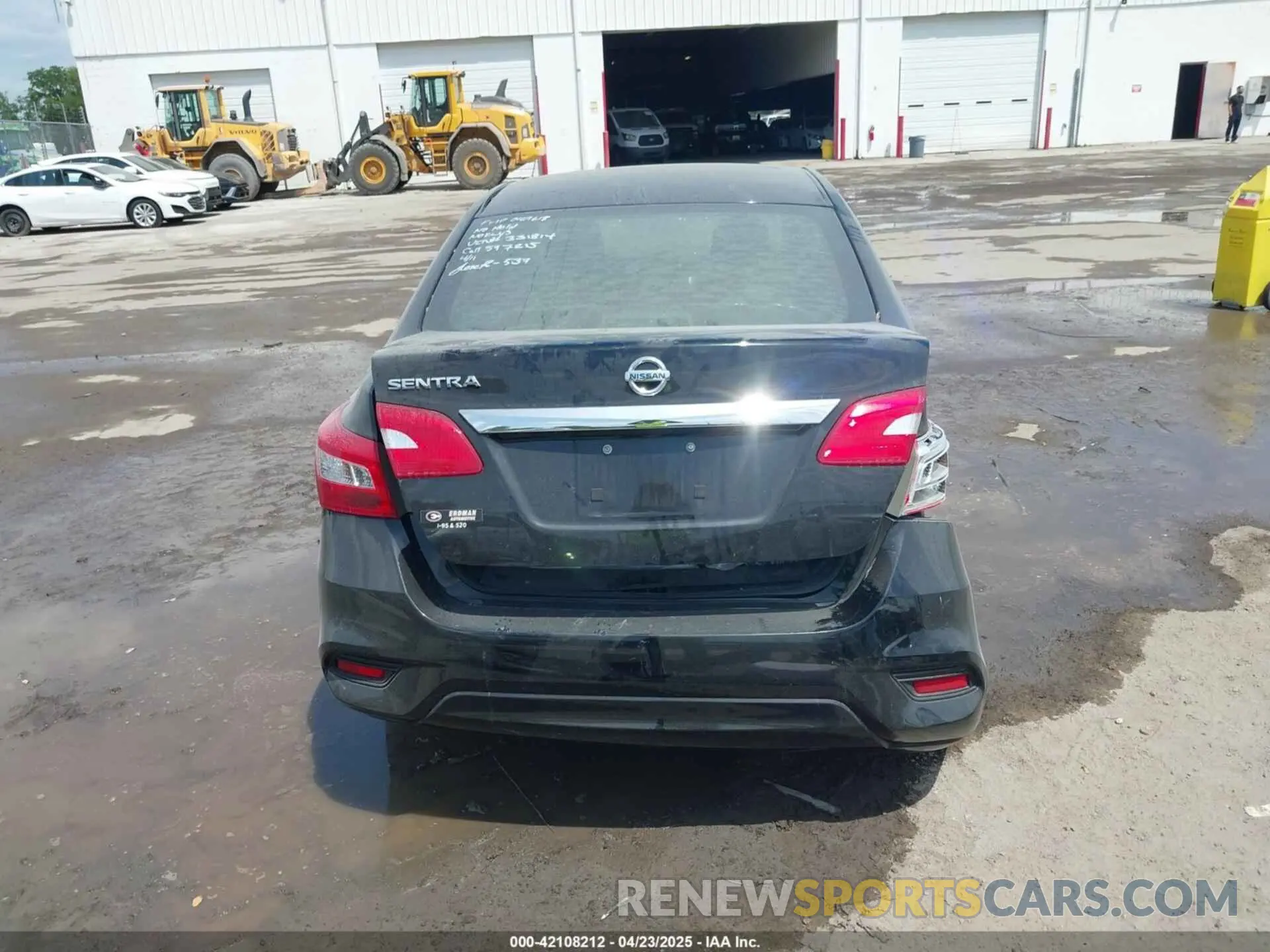 16 Photograph of a damaged car 3N1AB7APXKY331814 NISSAN SENTRA 2019