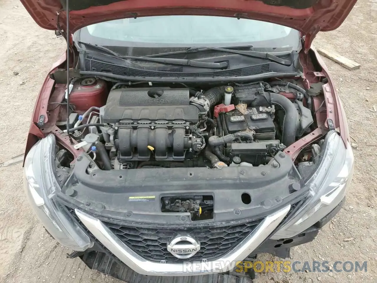 11 Photograph of a damaged car 3N1AB7APXKY333837 NISSAN SENTRA 2019