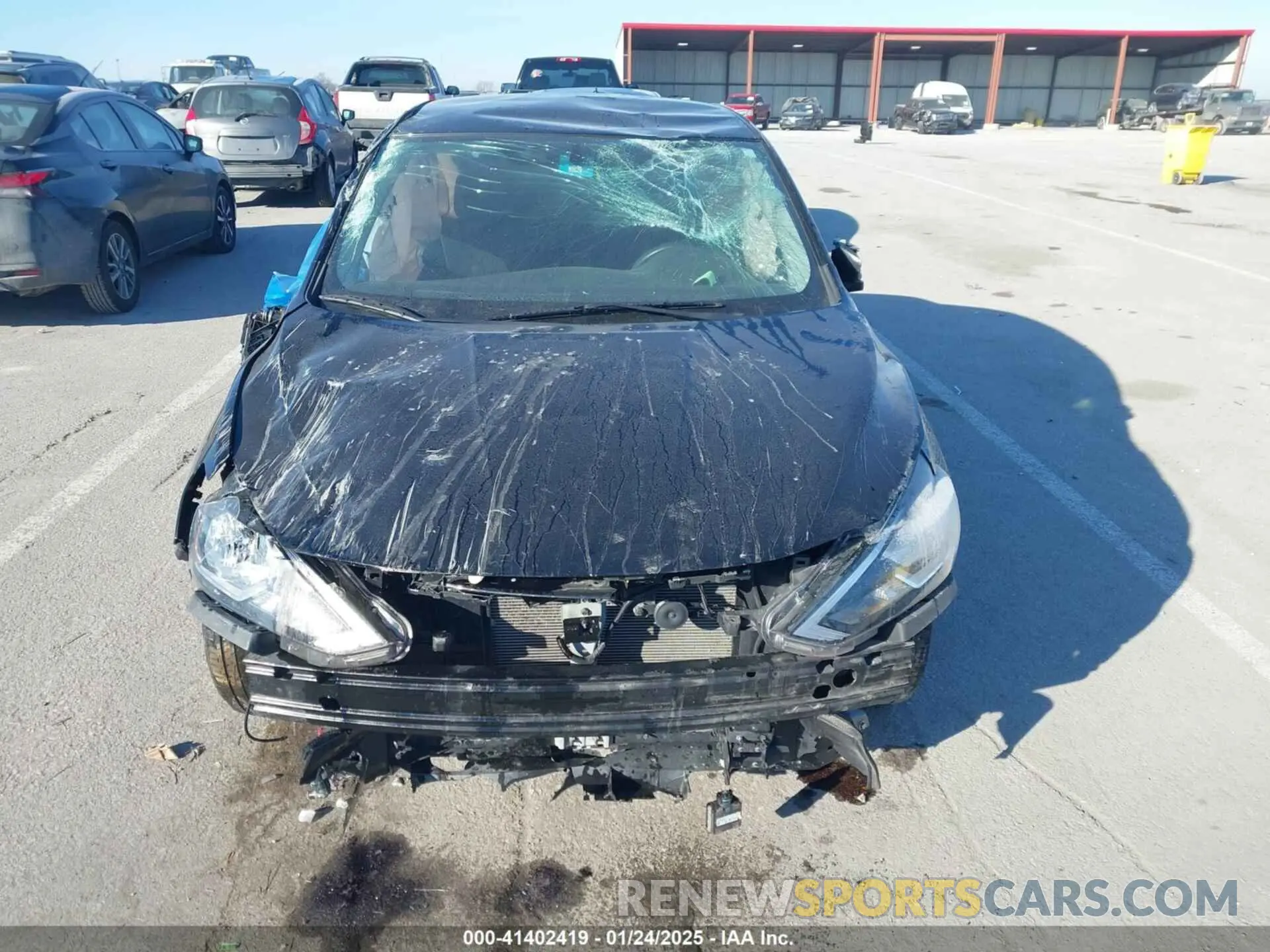 12 Photograph of a damaged car 3N1AB7APXKY334440 NISSAN SENTRA 2019