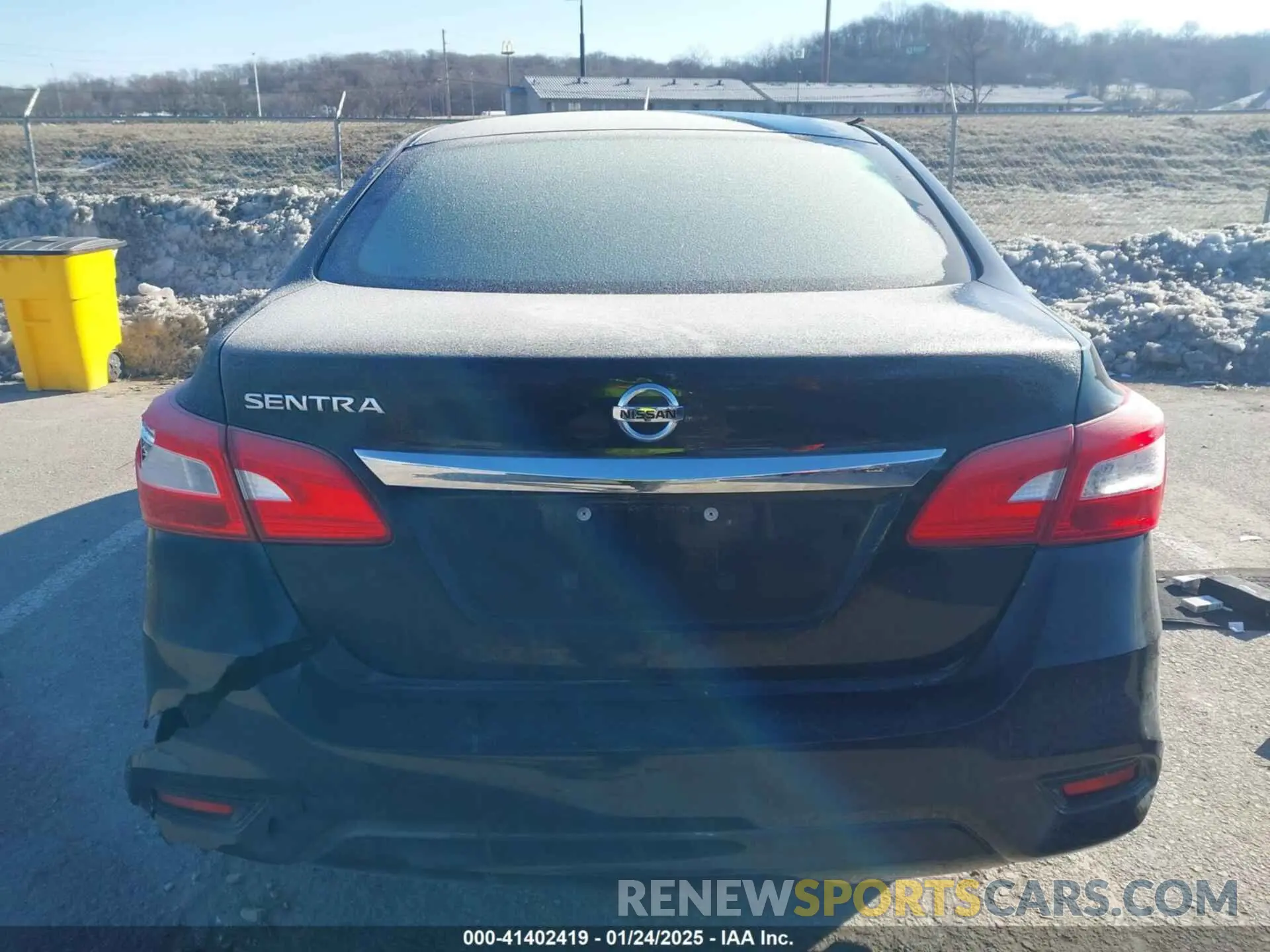 16 Photograph of a damaged car 3N1AB7APXKY334440 NISSAN SENTRA 2019