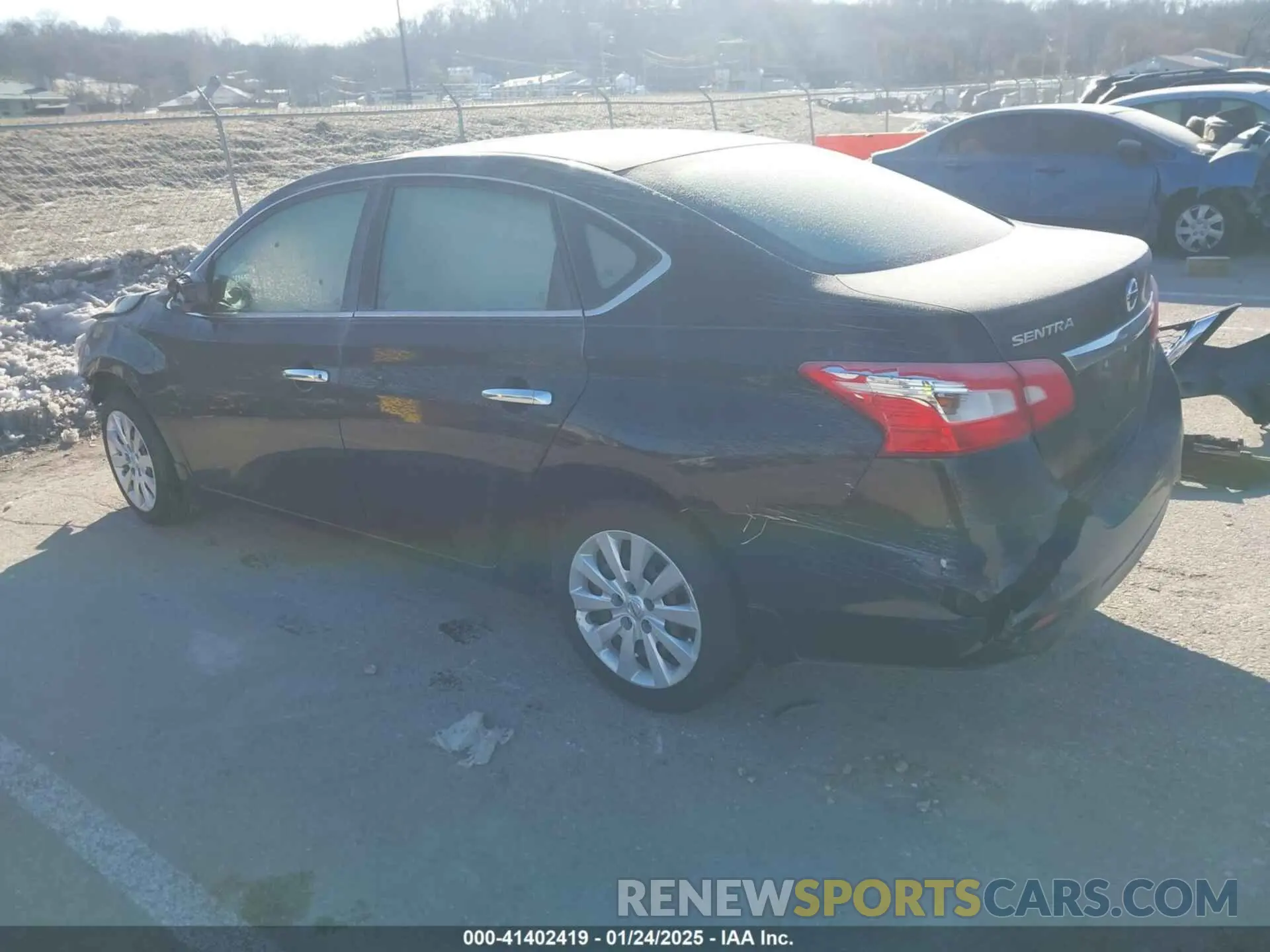 3 Photograph of a damaged car 3N1AB7APXKY334440 NISSAN SENTRA 2019