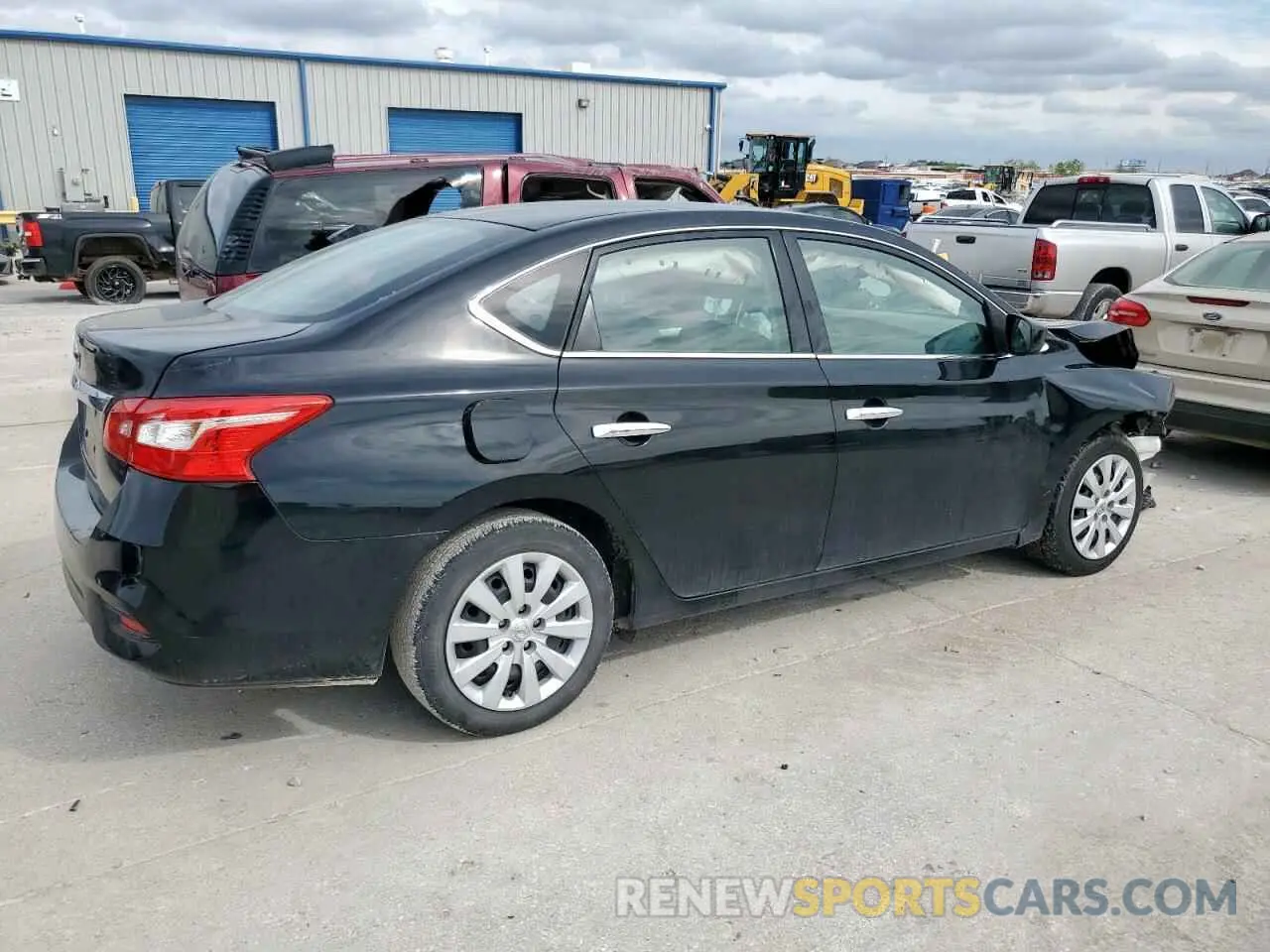 3 Photograph of a damaged car 3N1AB7APXKY342103 NISSAN SENTRA 2019