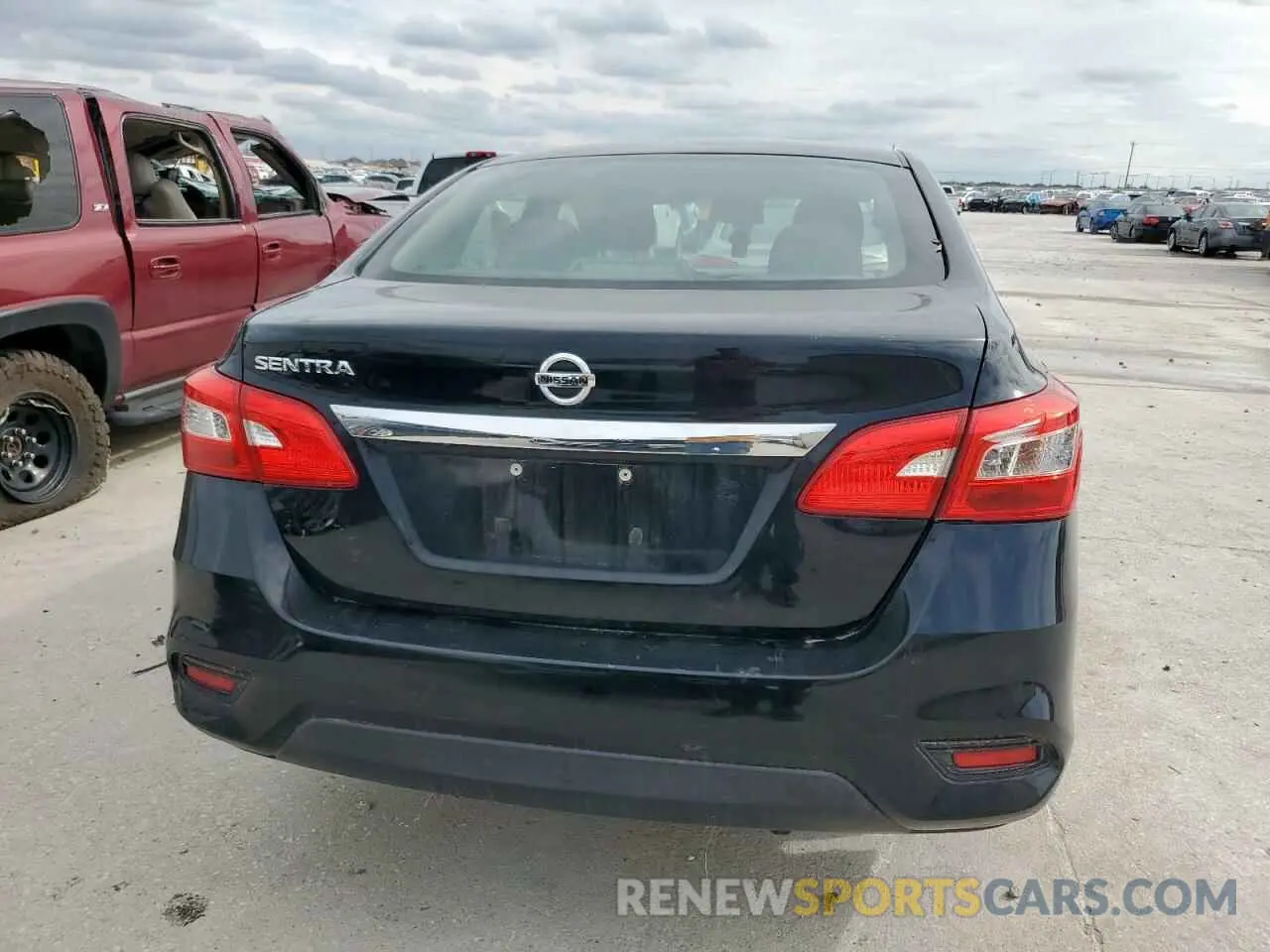 6 Photograph of a damaged car 3N1AB7APXKY342103 NISSAN SENTRA 2019