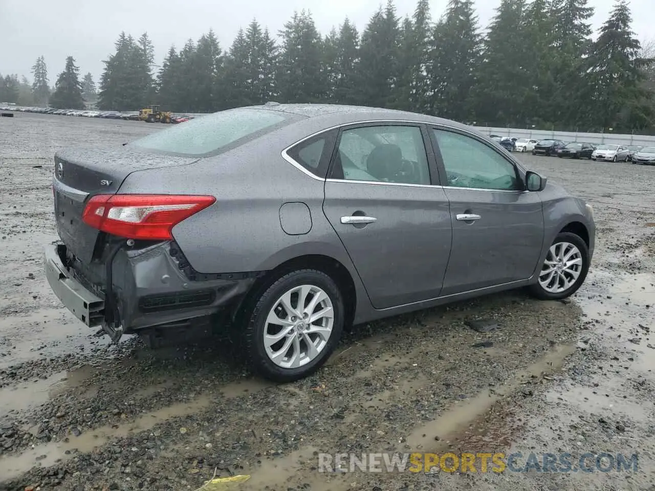 3 Photograph of a damaged car 3N1AB7APXKY353005 NISSAN SENTRA 2019
