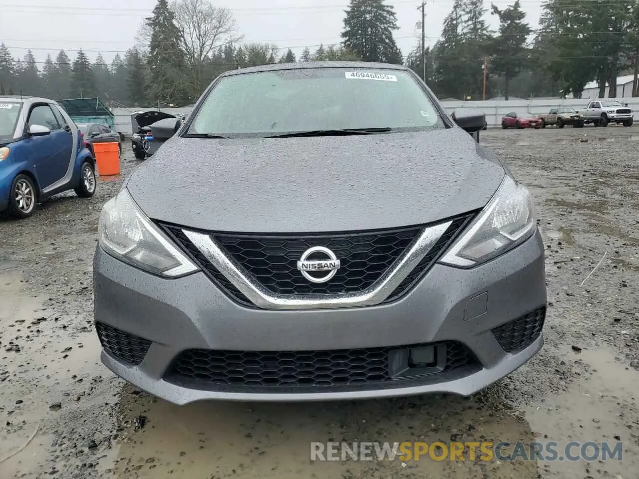 5 Photograph of a damaged car 3N1AB7APXKY353005 NISSAN SENTRA 2019