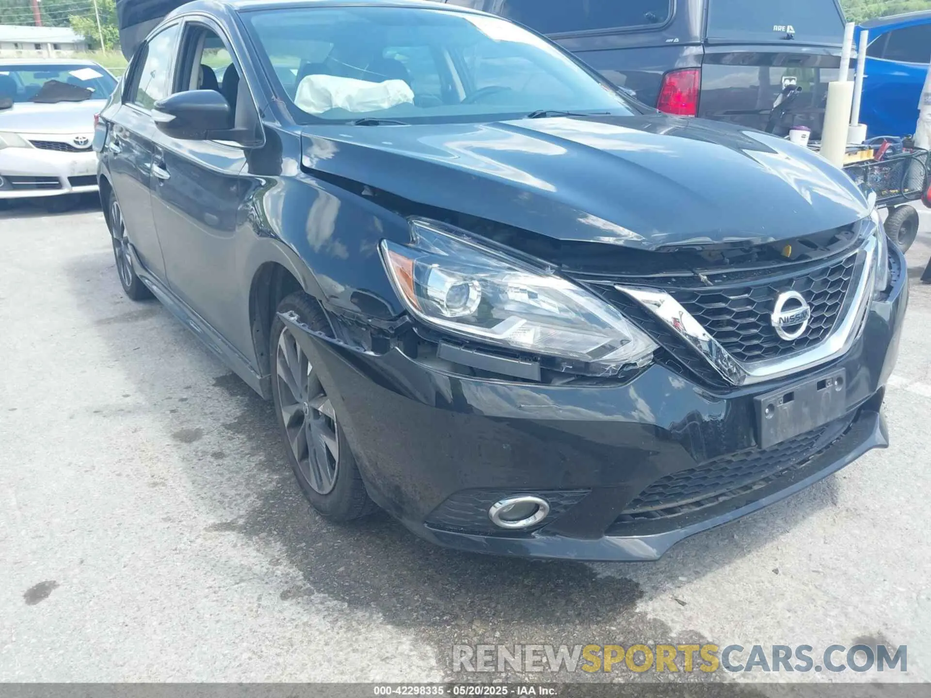 6 Photograph of a damaged car 3N1AB7APXKY353246 NISSAN SENTRA 2019