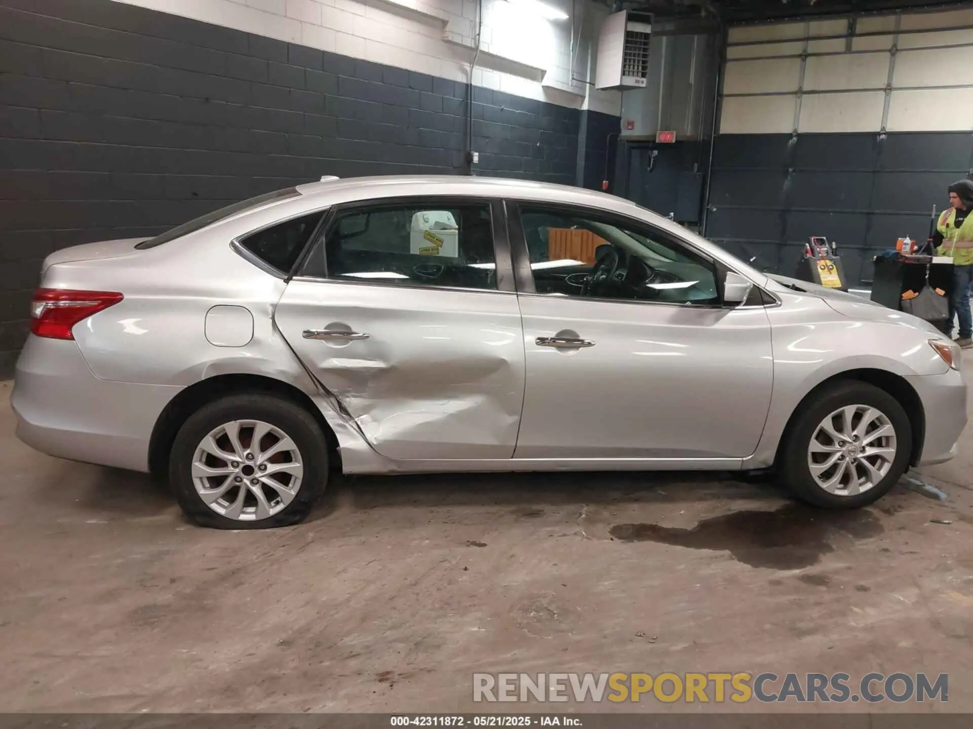 6 Photograph of a damaged car 3N1AB7APXKY353974 NISSAN SENTRA 2019