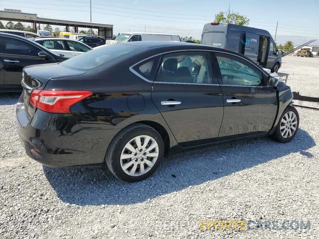 3 Photograph of a damaged car 3N1AB7APXKY357295 NISSAN SENTRA 2019