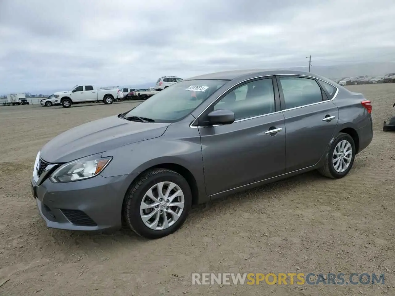 1 Photograph of a damaged car 3N1AB7APXKY357958 NISSAN SENTRA 2019