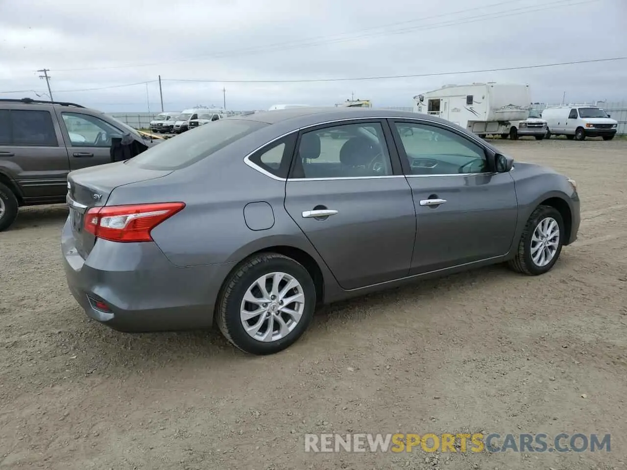 3 Photograph of a damaged car 3N1AB7APXKY357958 NISSAN SENTRA 2019
