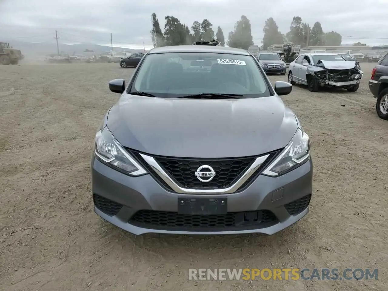 5 Photograph of a damaged car 3N1AB7APXKY357958 NISSAN SENTRA 2019
