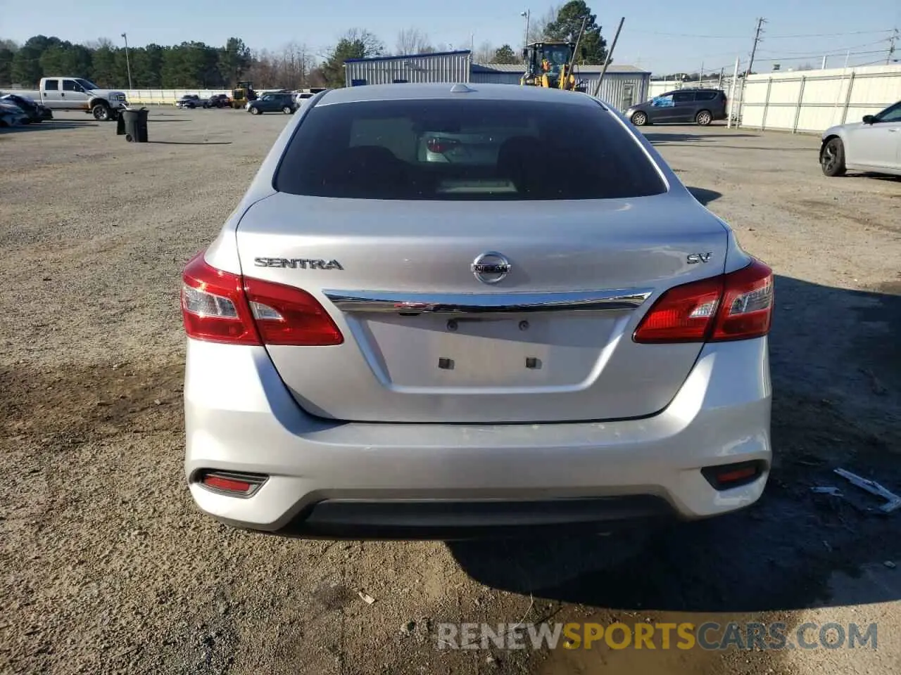 6 Photograph of a damaged car 3N1AB7APXKY358740 NISSAN SENTRA 2019