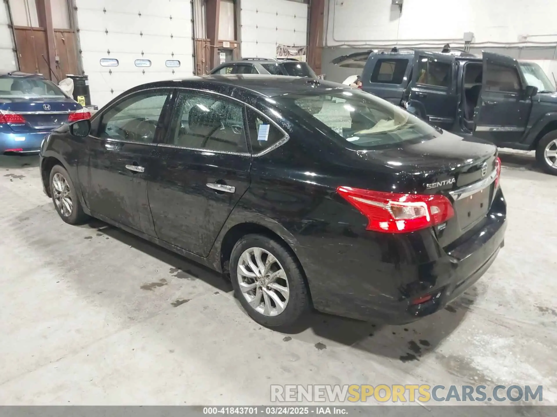 3 Photograph of a damaged car 3N1AB7APXKY365980 NISSAN SENTRA 2019