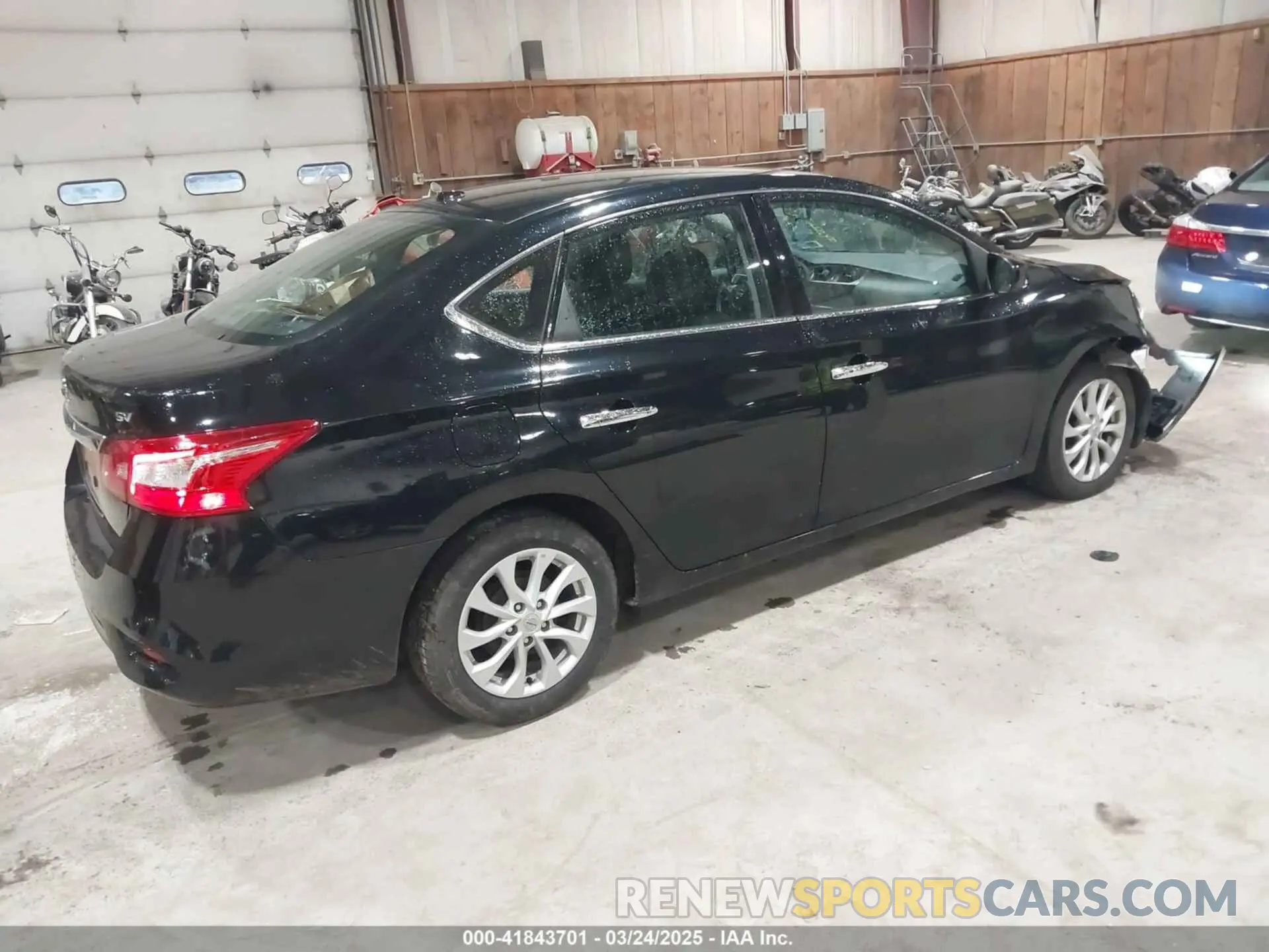 4 Photograph of a damaged car 3N1AB7APXKY365980 NISSAN SENTRA 2019