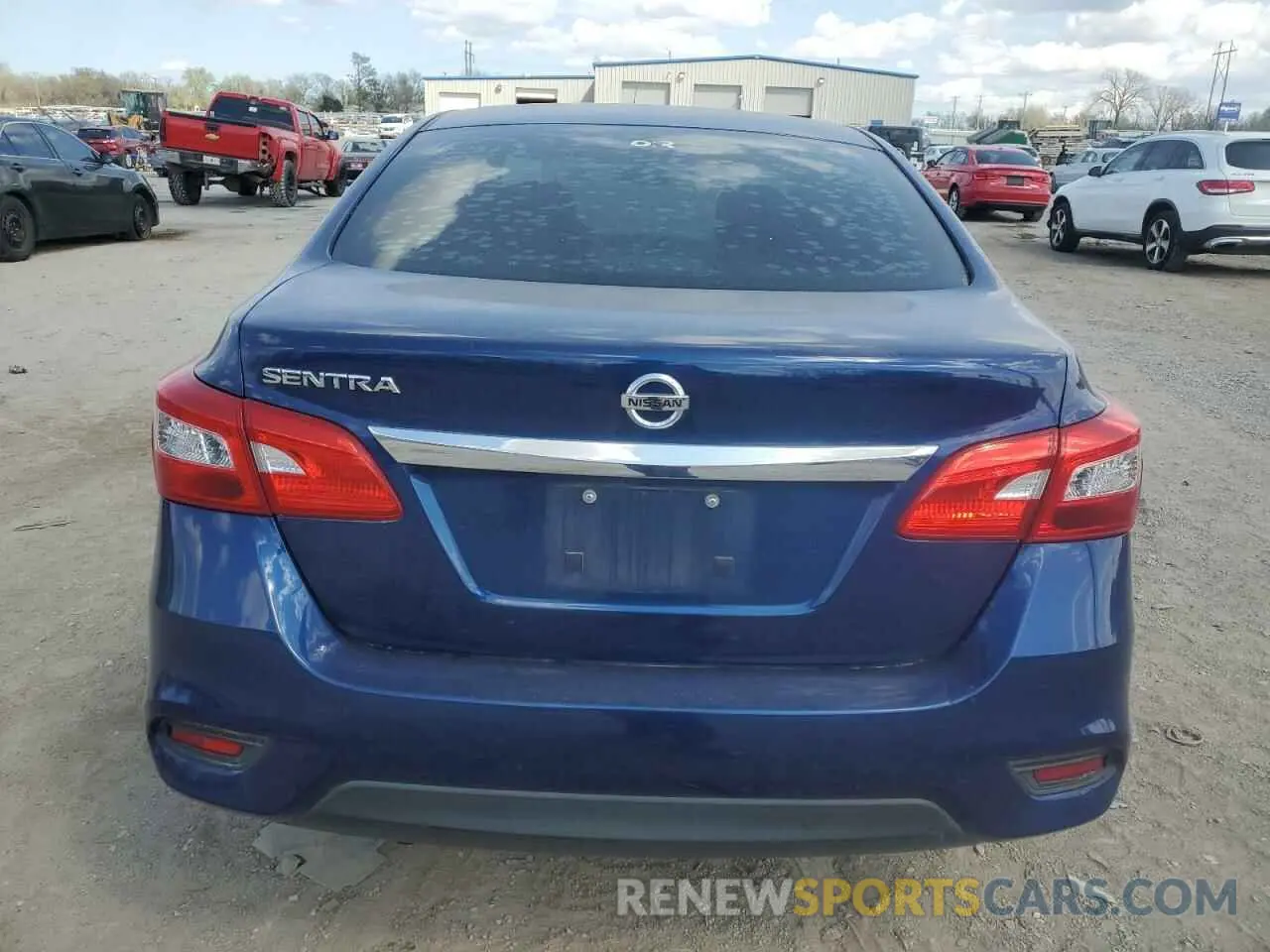 6 Photograph of a damaged car 3N1AB7APXKY366952 NISSAN SENTRA 2019