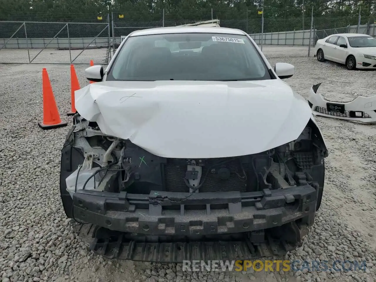 5 Photograph of a damaged car 3N1AB7APXKY367065 NISSAN SENTRA 2019