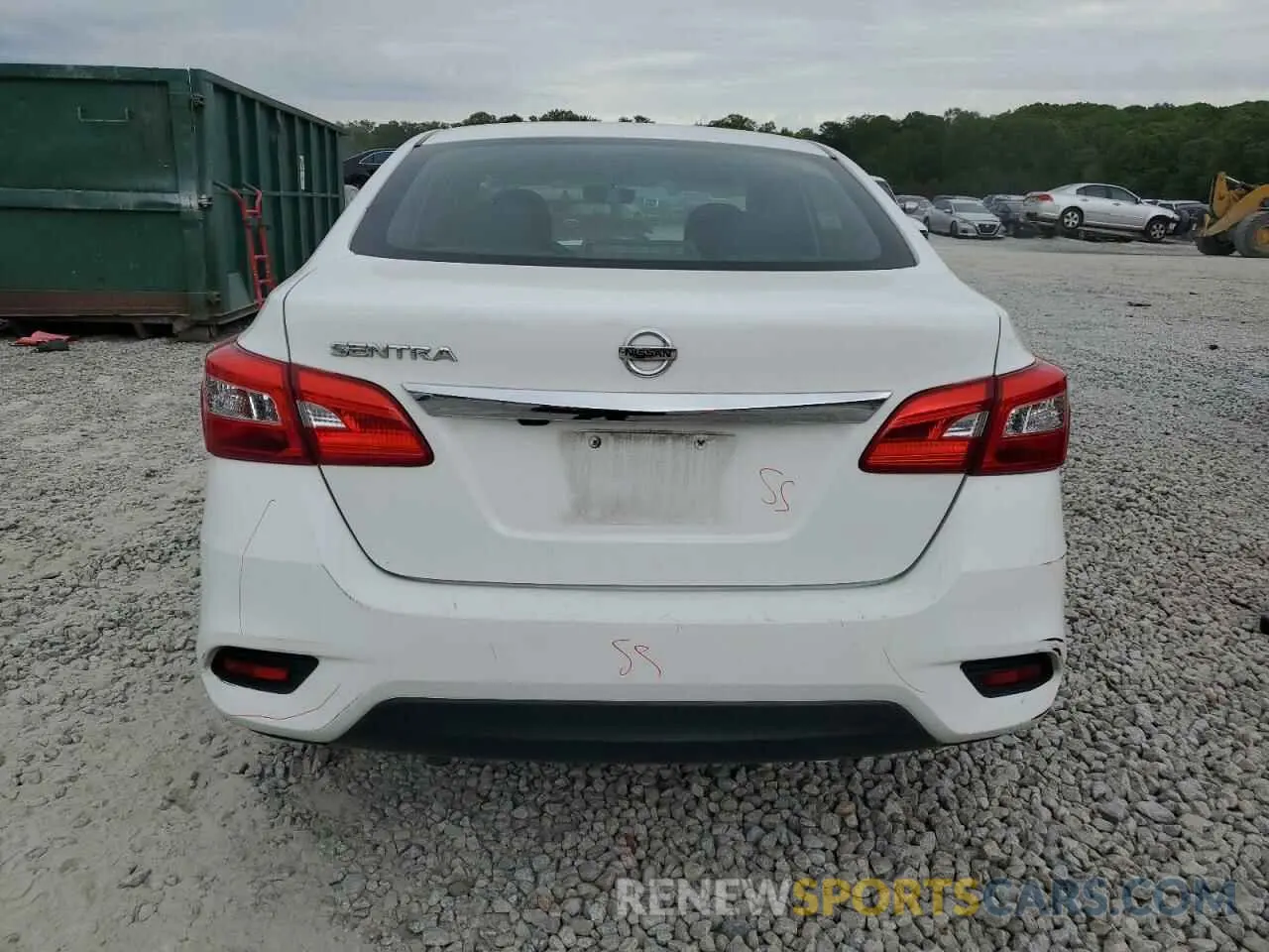 6 Photograph of a damaged car 3N1AB7APXKY367065 NISSAN SENTRA 2019