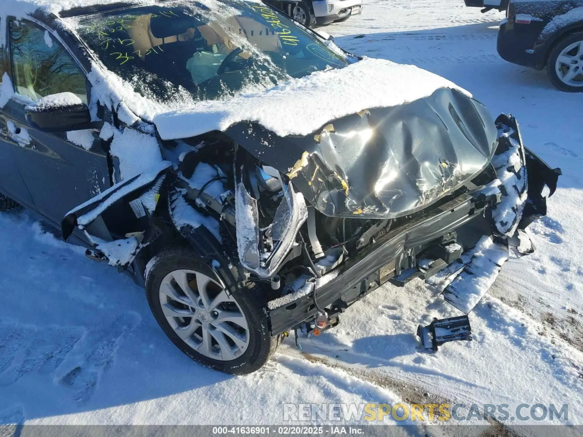 6 Photograph of a damaged car 3N1AB7APXKY367311 NISSAN SENTRA 2019