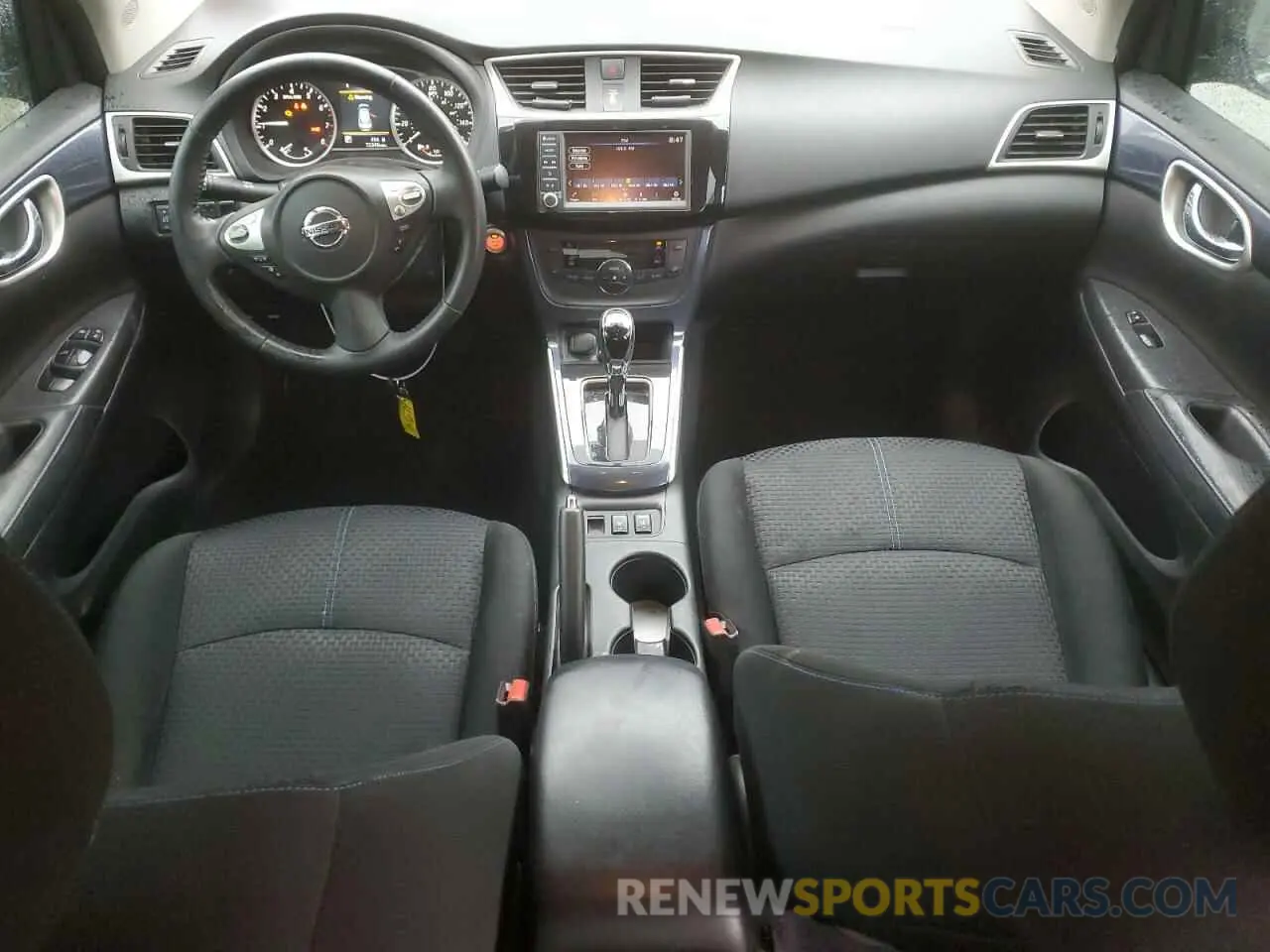 8 Photograph of a damaged car 3N1AB7APXKY370600 NISSAN SENTRA 2019