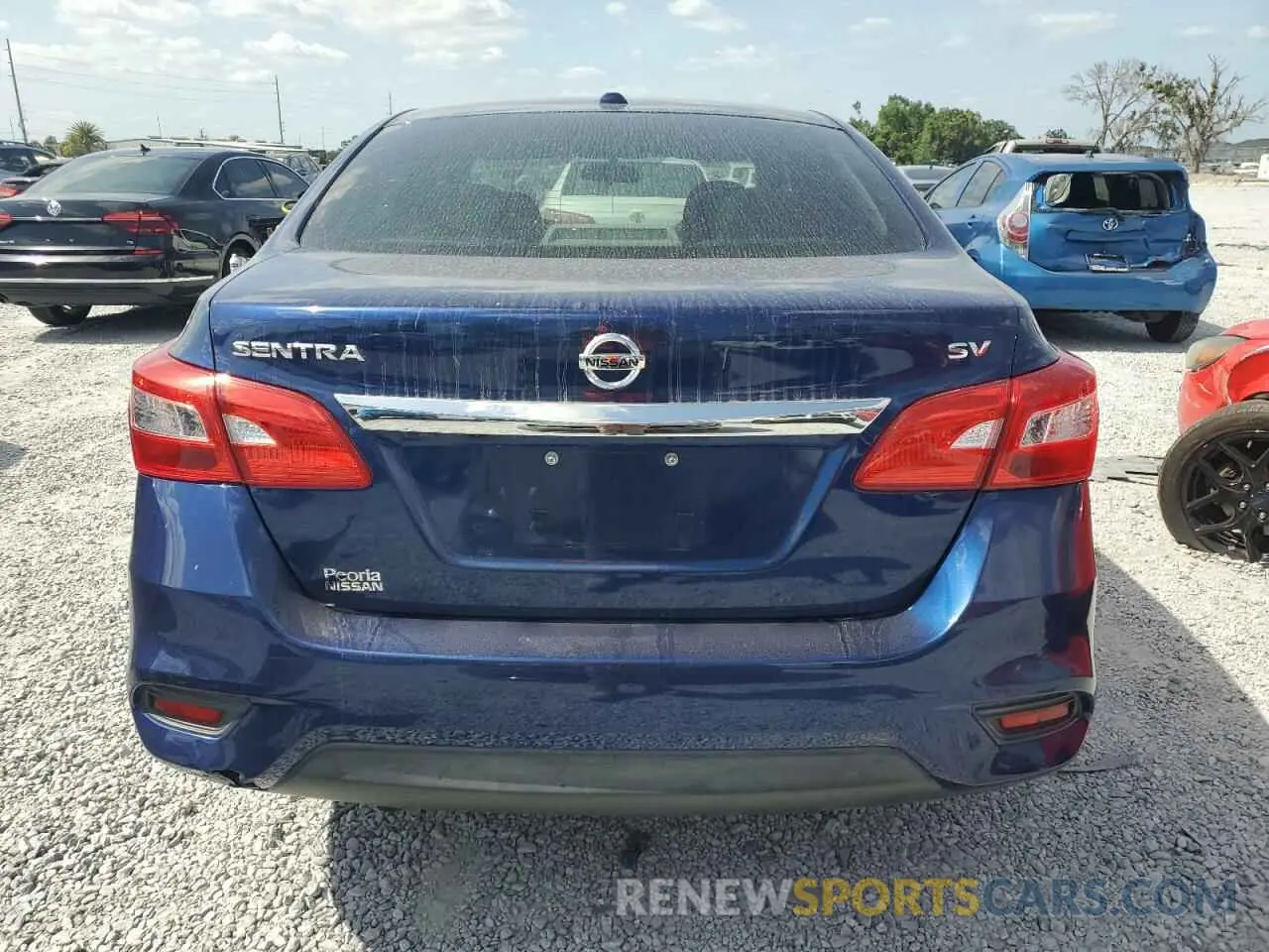 6 Photograph of a damaged car 3N1AB7APXKY378342 NISSAN SENTRA 2019