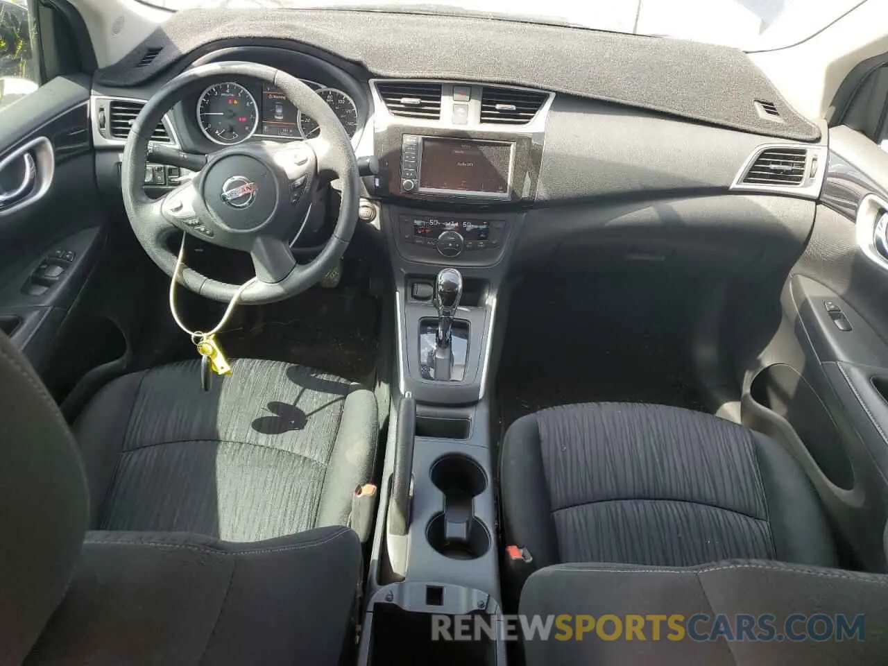 8 Photograph of a damaged car 3N1AB7APXKY378342 NISSAN SENTRA 2019