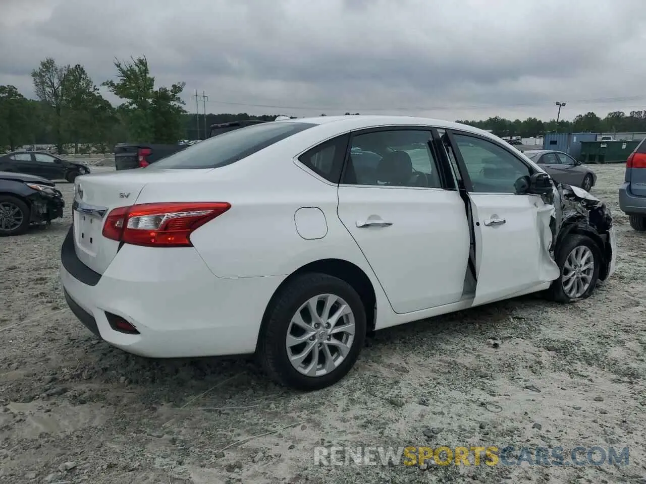 3 Photograph of a damaged car 3N1AB7APXKY379720 NISSAN SENTRA 2019
