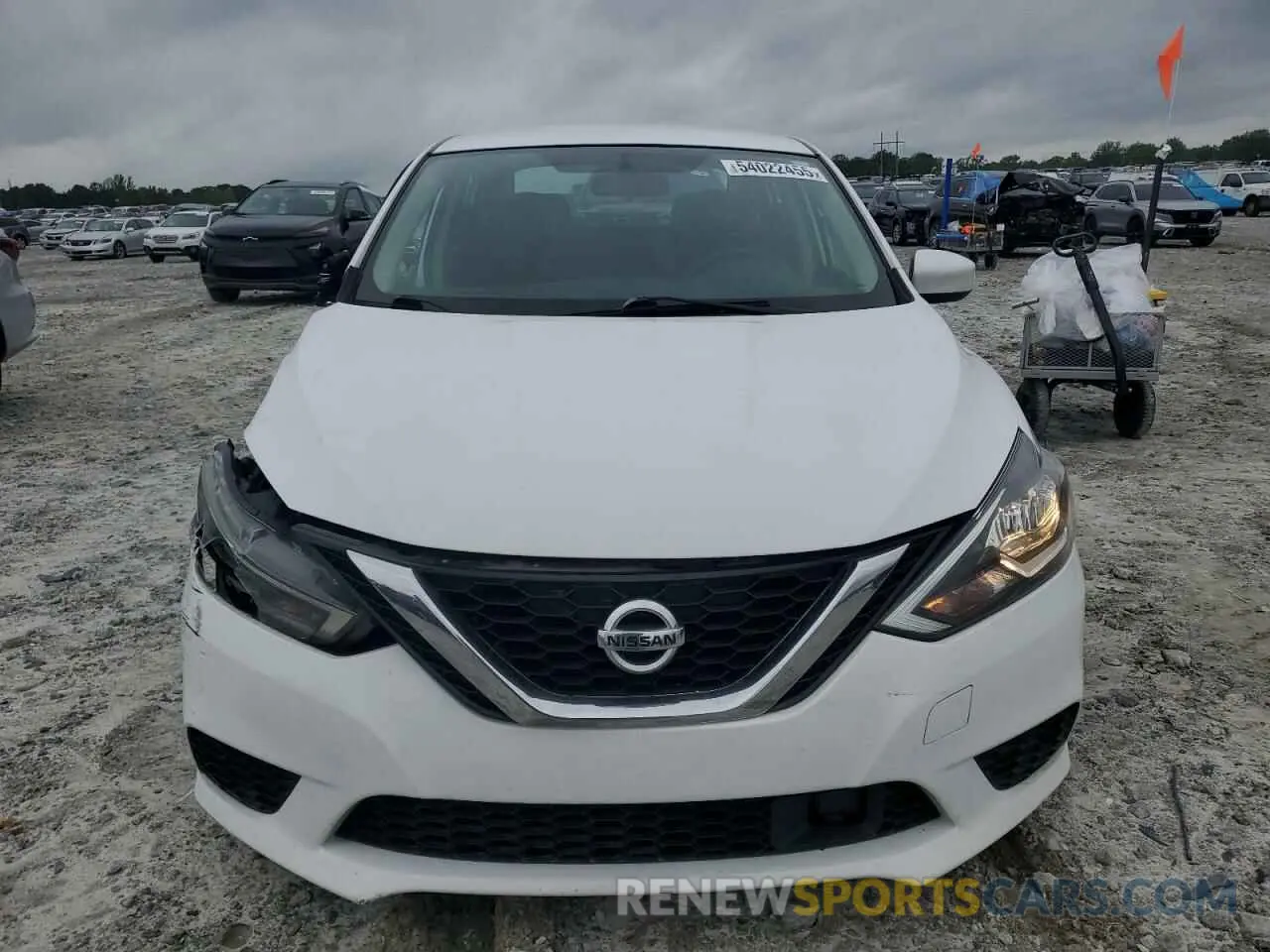 5 Photograph of a damaged car 3N1AB7APXKY379720 NISSAN SENTRA 2019