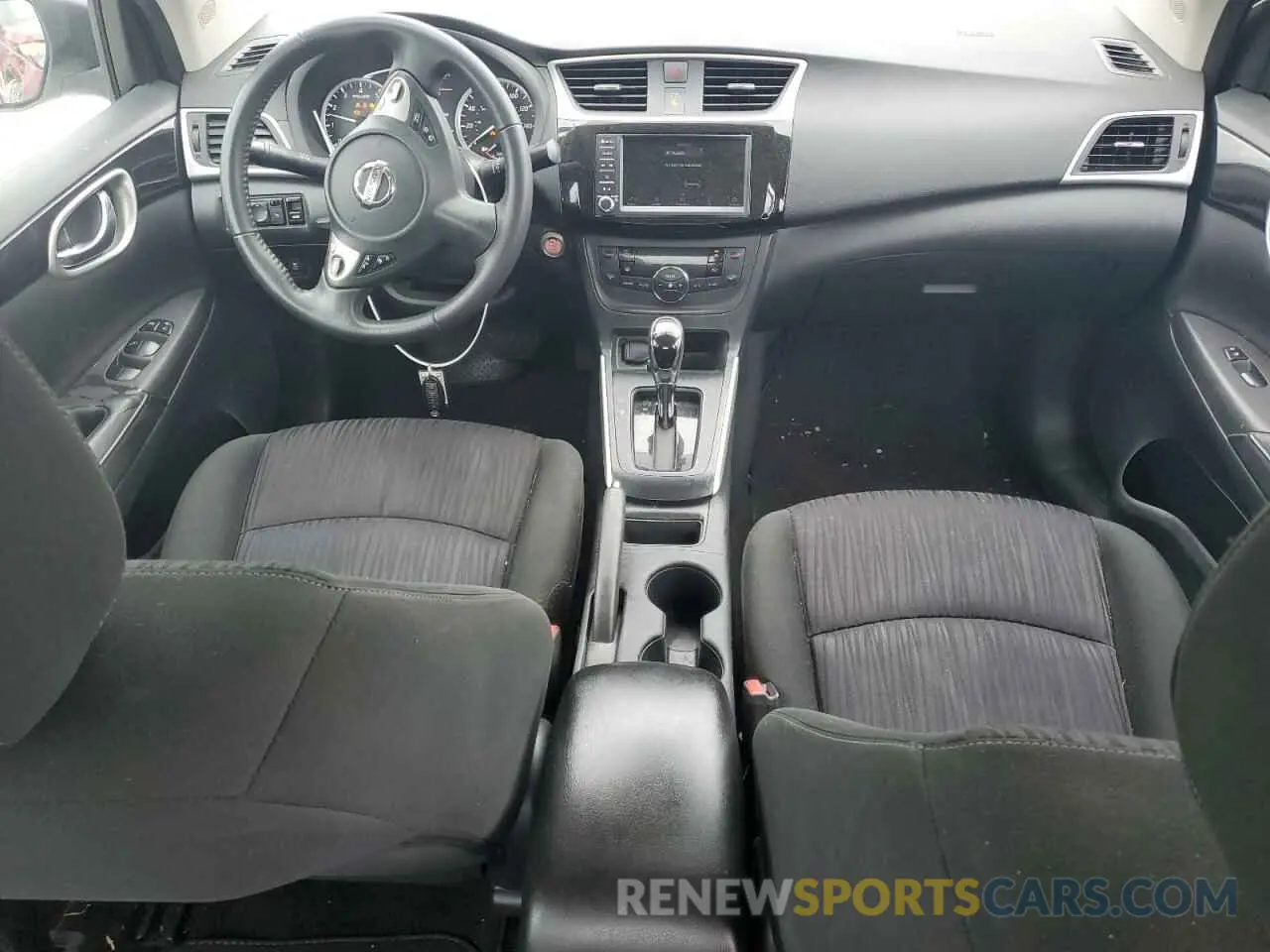 8 Photograph of a damaged car 3N1AB7APXKY379720 NISSAN SENTRA 2019