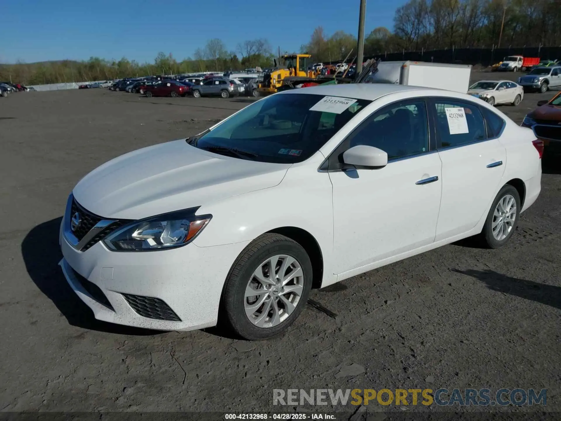 2 Photograph of a damaged car 3N1AB7APXKY391804 NISSAN SENTRA 2019