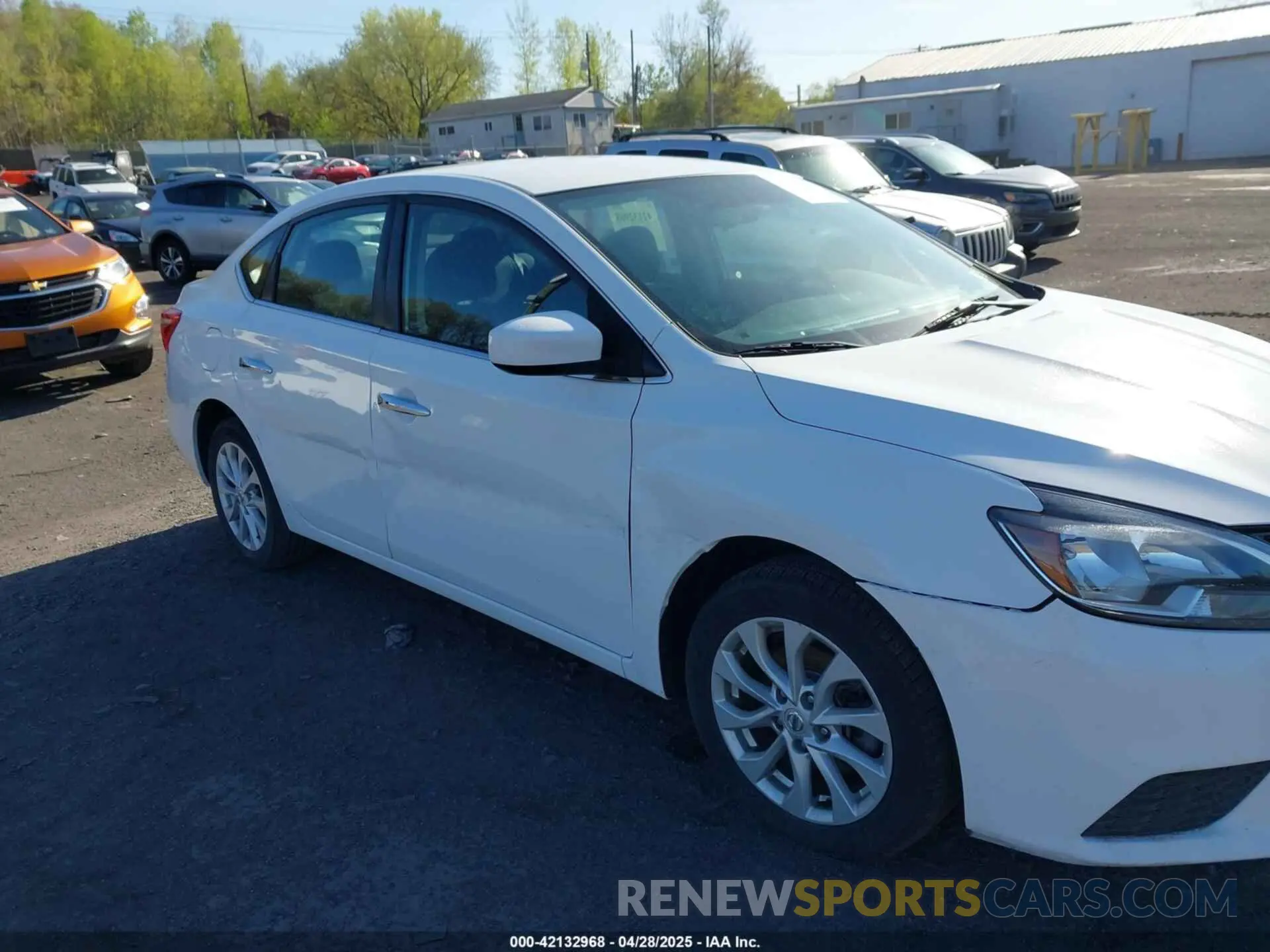 6 Photograph of a damaged car 3N1AB7APXKY391804 NISSAN SENTRA 2019