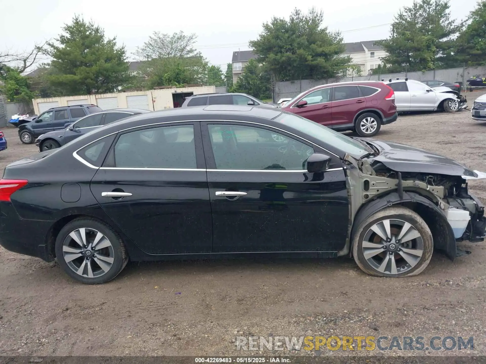 13 Photograph of a damaged car 3N1AB7APXKY393651 NISSAN SENTRA 2019