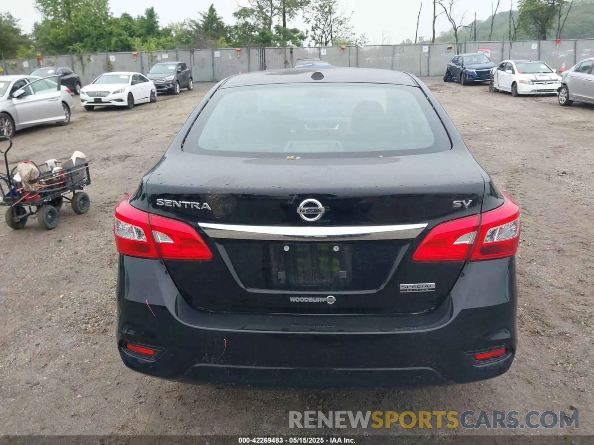 16 Photograph of a damaged car 3N1AB7APXKY393651 NISSAN SENTRA 2019