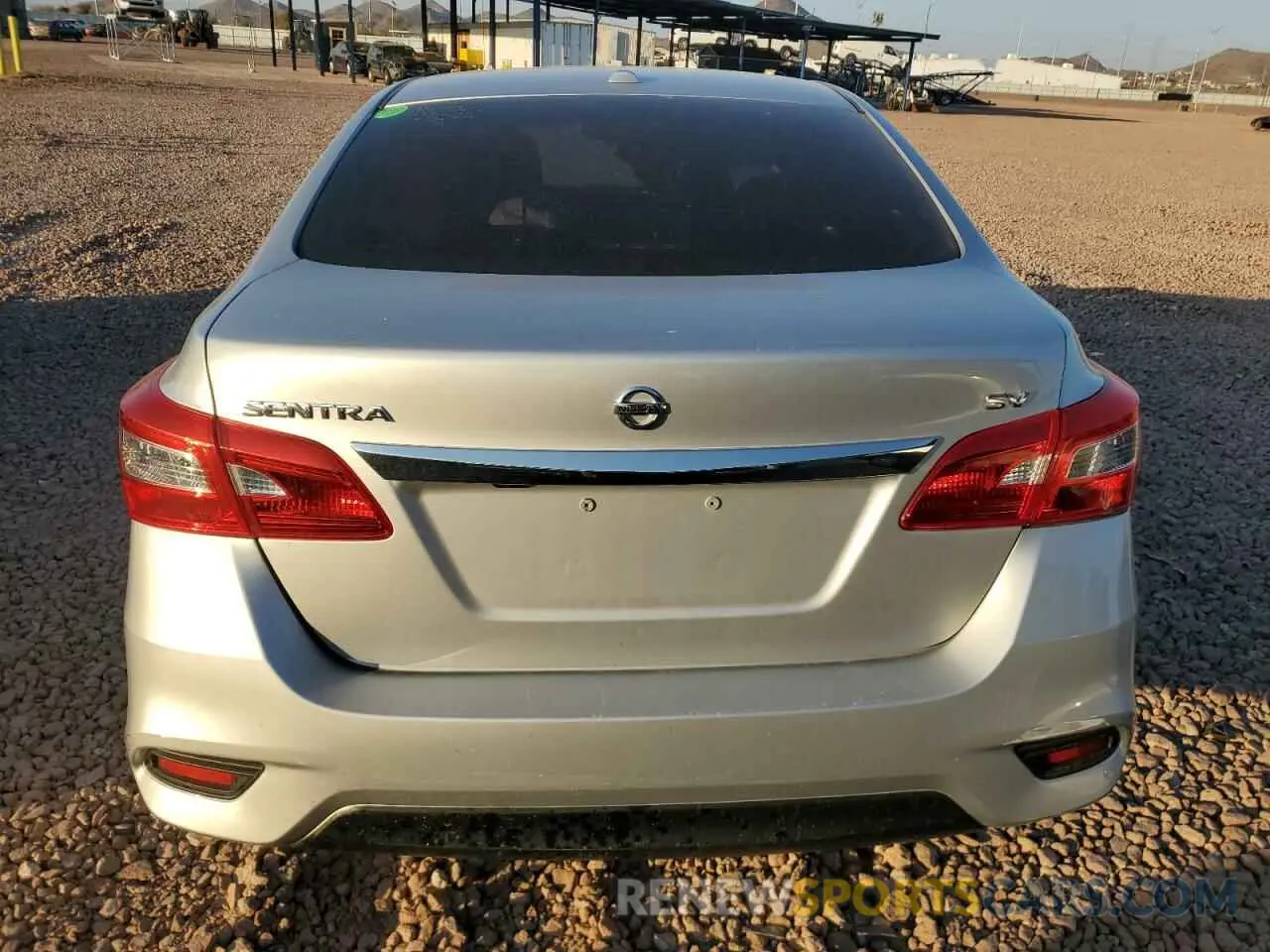6 Photograph of a damaged car 3N1AB7APXKY394525 NISSAN SENTRA 2019