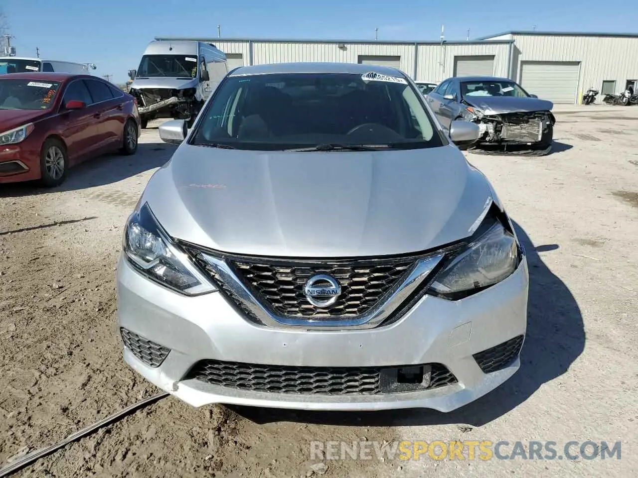 5 Photograph of a damaged car 3N1AB7APXKY398736 NISSAN SENTRA 2019