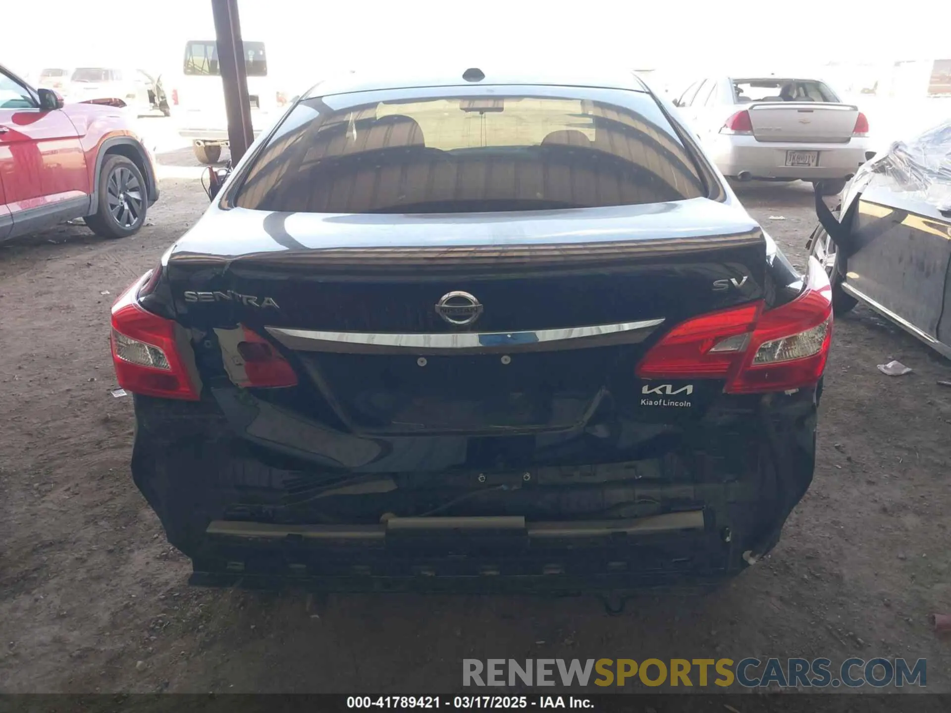 17 Photograph of a damaged car 3N1AB7APXKY398753 NISSAN SENTRA 2019