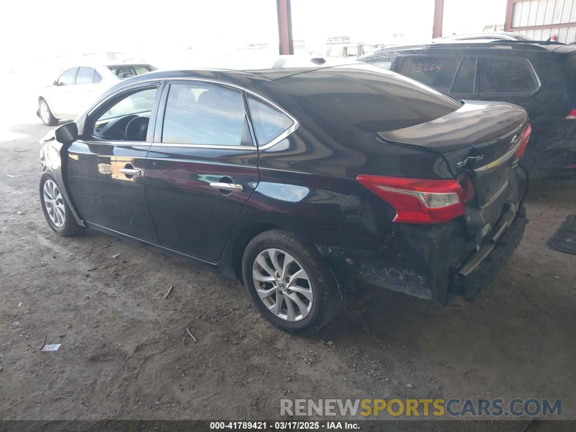 3 Photograph of a damaged car 3N1AB7APXKY398753 NISSAN SENTRA 2019