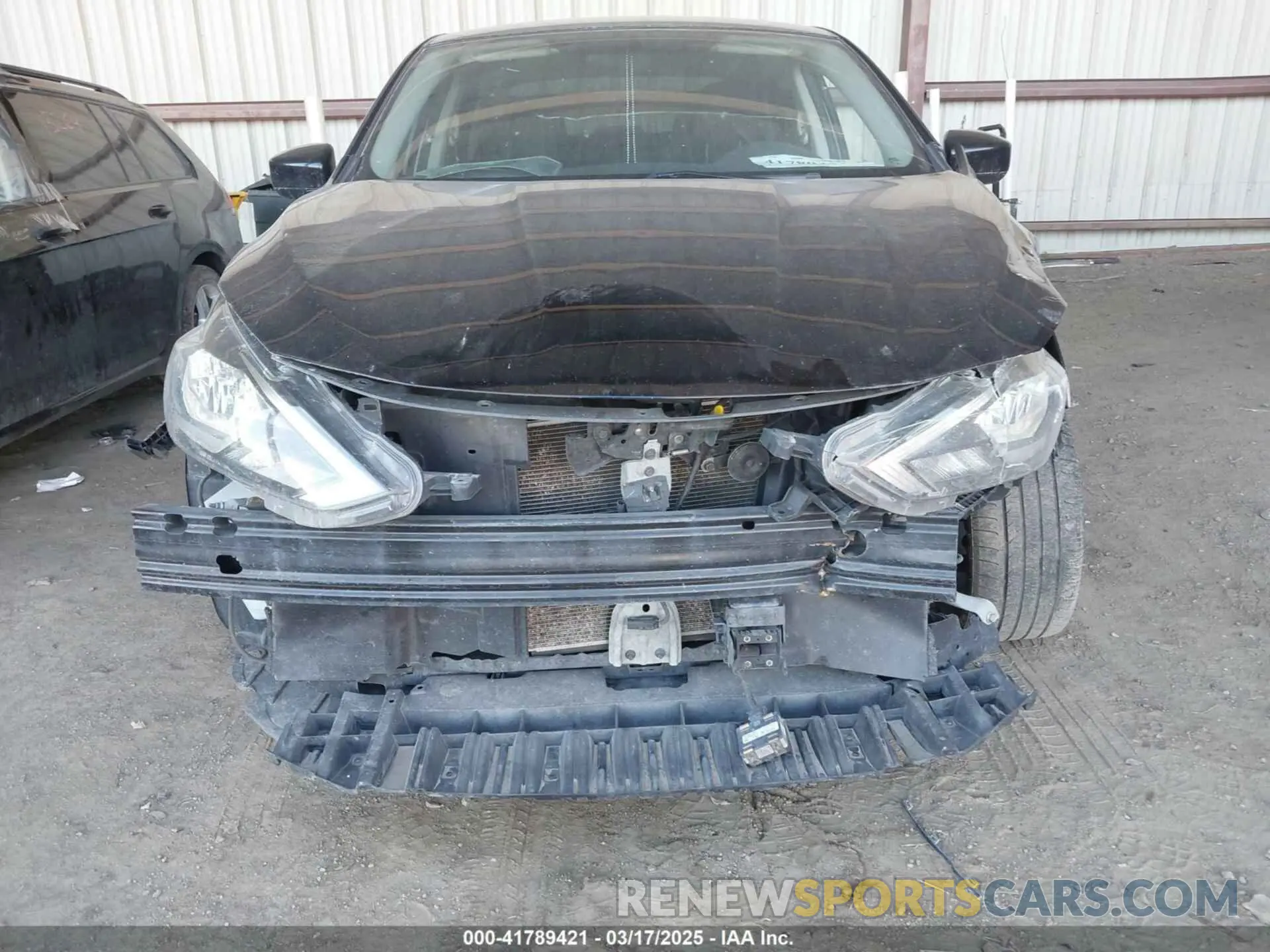6 Photograph of a damaged car 3N1AB7APXKY398753 NISSAN SENTRA 2019