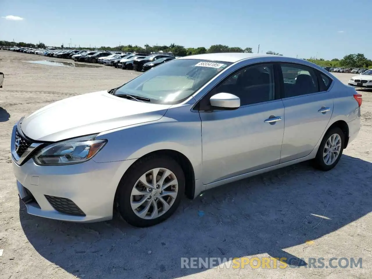 1 Photograph of a damaged car 3N1AB7APXKY400579 NISSAN SENTRA 2019
