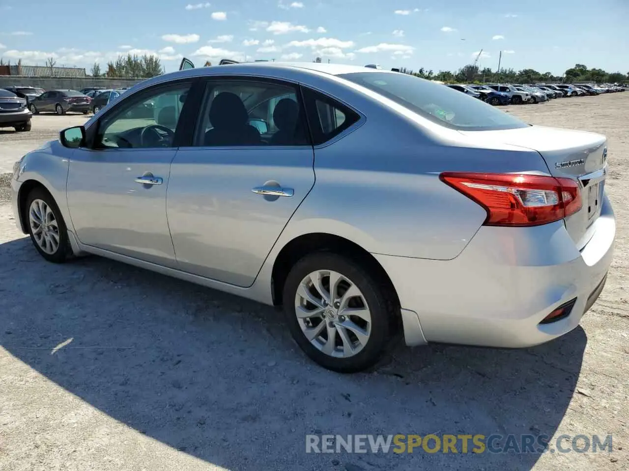 2 Photograph of a damaged car 3N1AB7APXKY400579 NISSAN SENTRA 2019