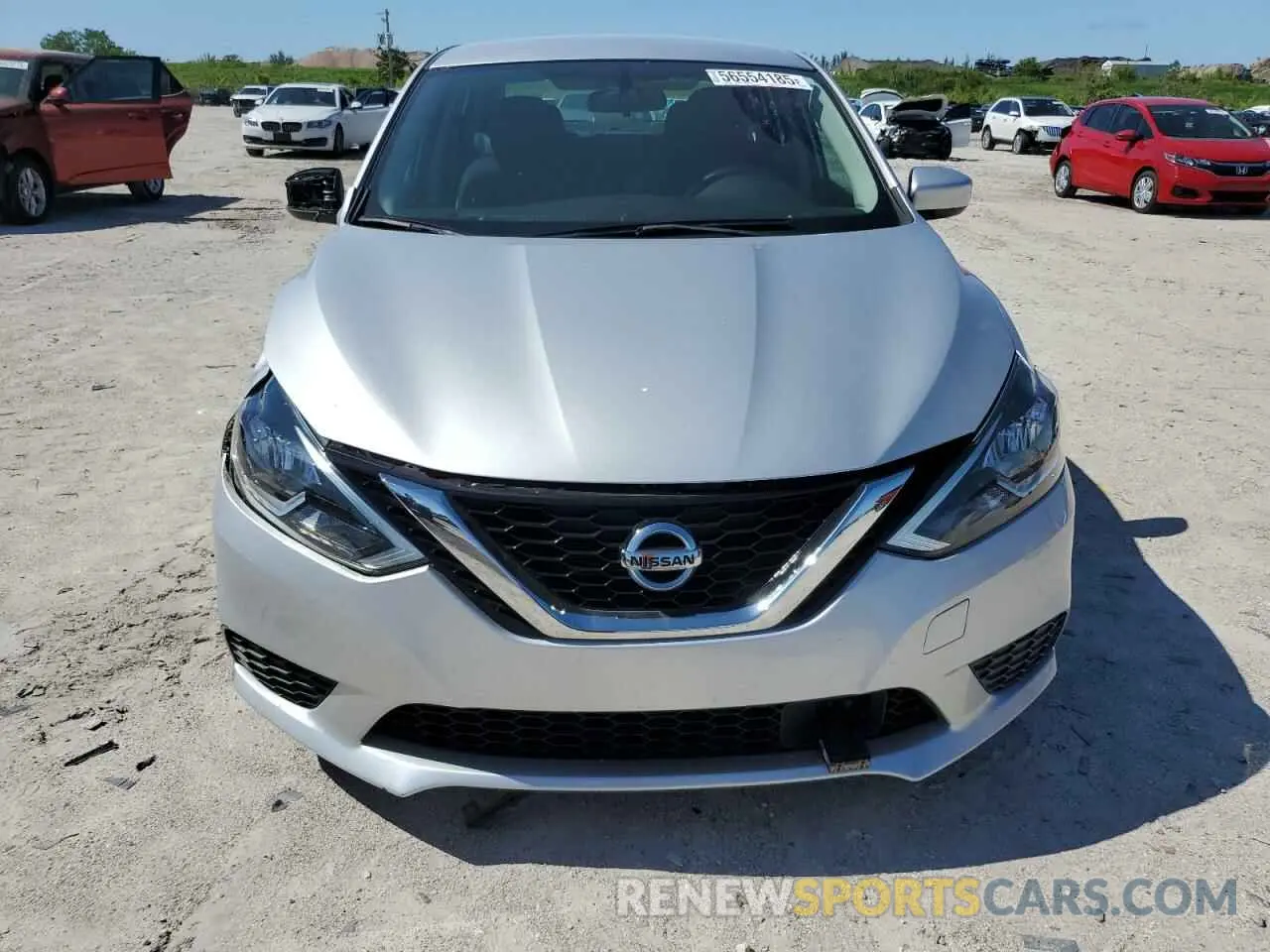 5 Photograph of a damaged car 3N1AB7APXKY400579 NISSAN SENTRA 2019