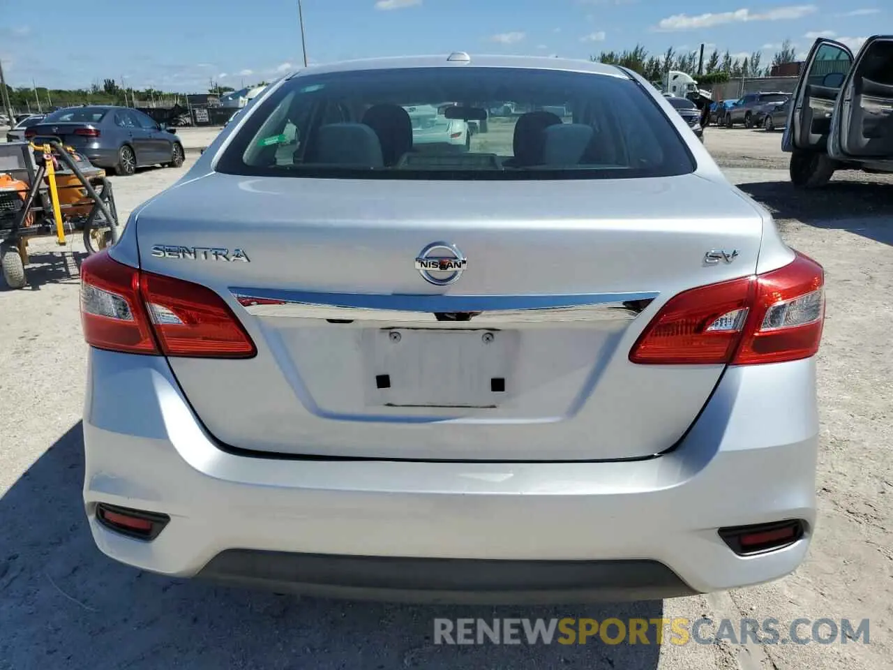 6 Photograph of a damaged car 3N1AB7APXKY400579 NISSAN SENTRA 2019