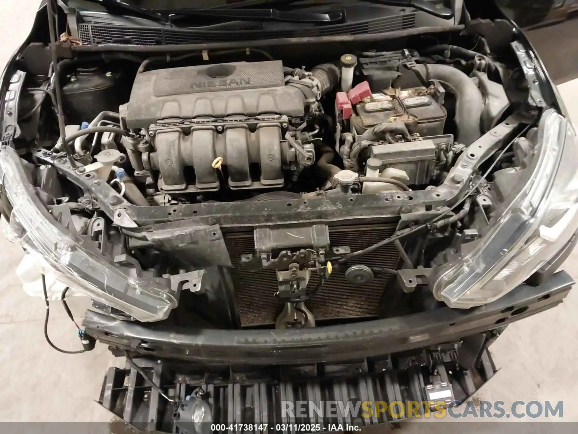 10 Photograph of a damaged car 3N1AB7APXKY401117 NISSAN SENTRA 2019