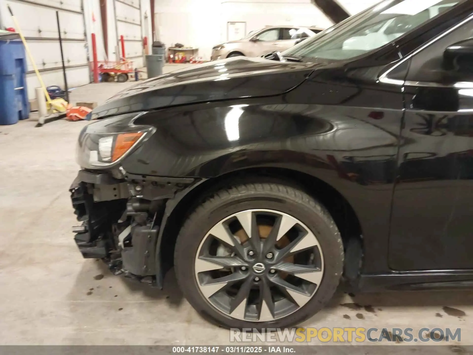 19 Photograph of a damaged car 3N1AB7APXKY401117 NISSAN SENTRA 2019