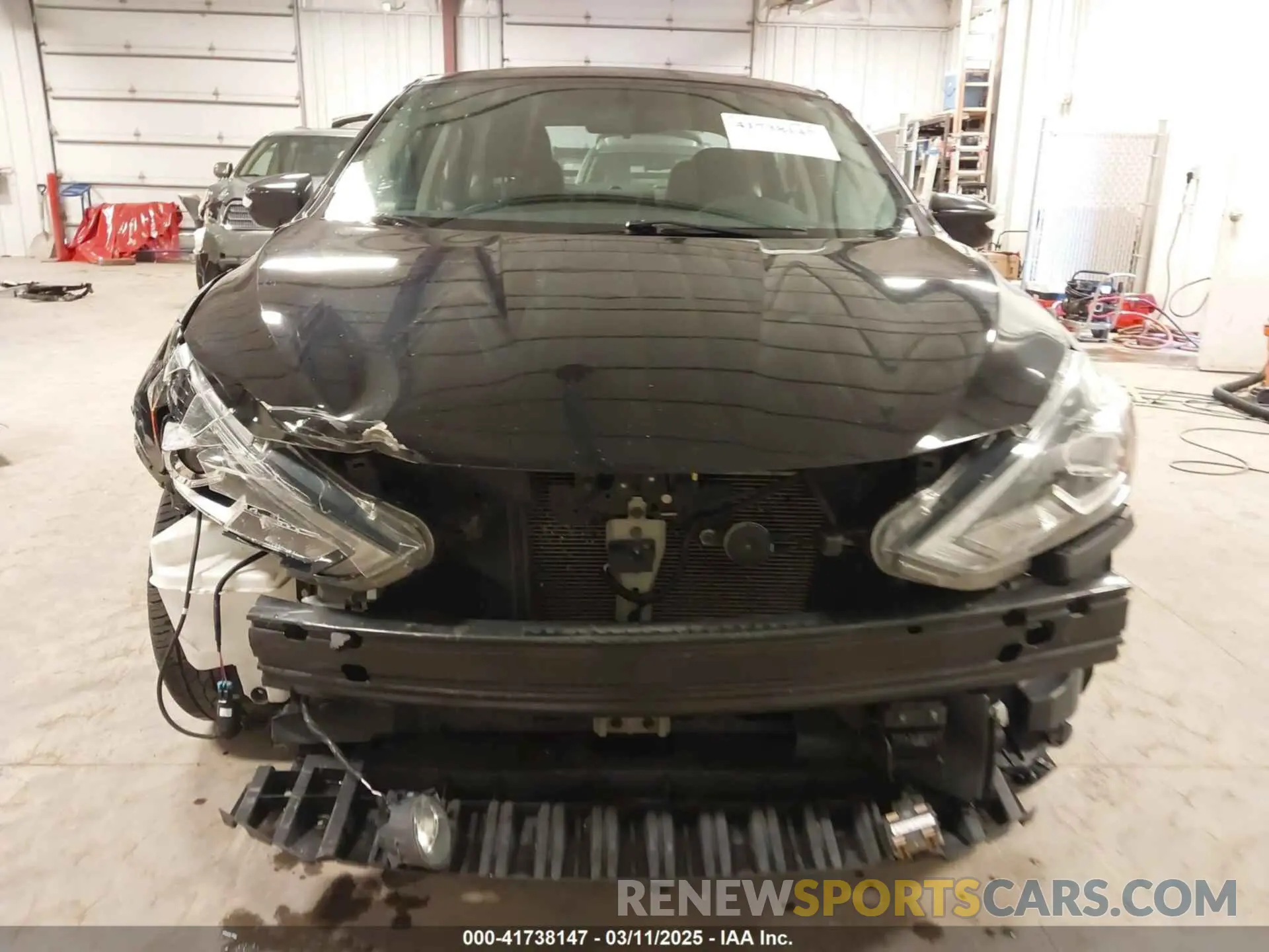 6 Photograph of a damaged car 3N1AB7APXKY401117 NISSAN SENTRA 2019