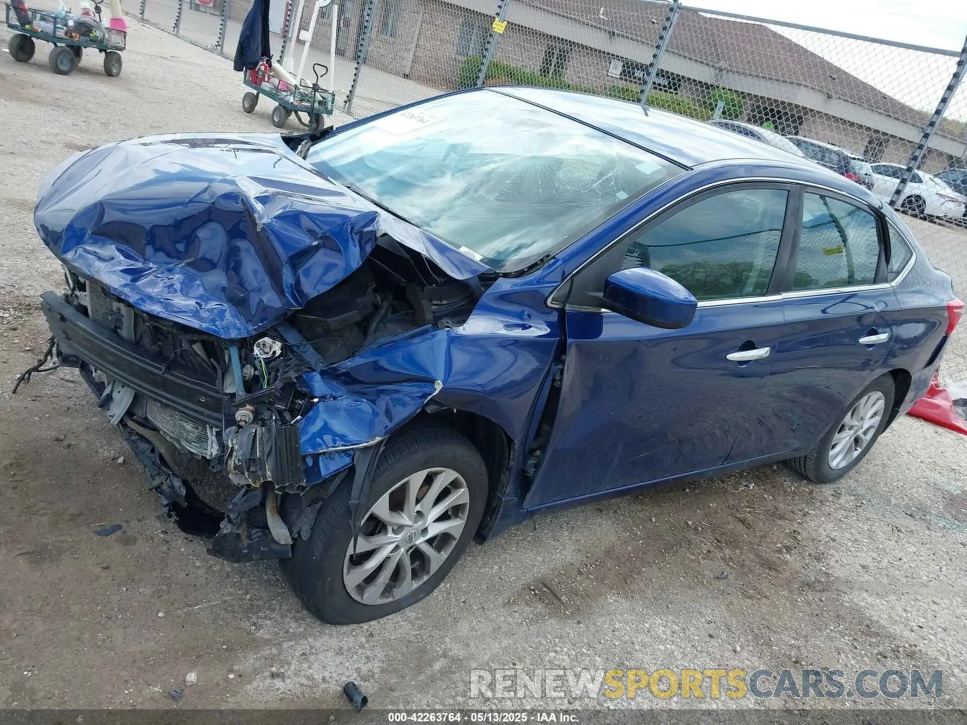 2 Photograph of a damaged car 3N1AB7APXKY404390 NISSAN SENTRA 2019