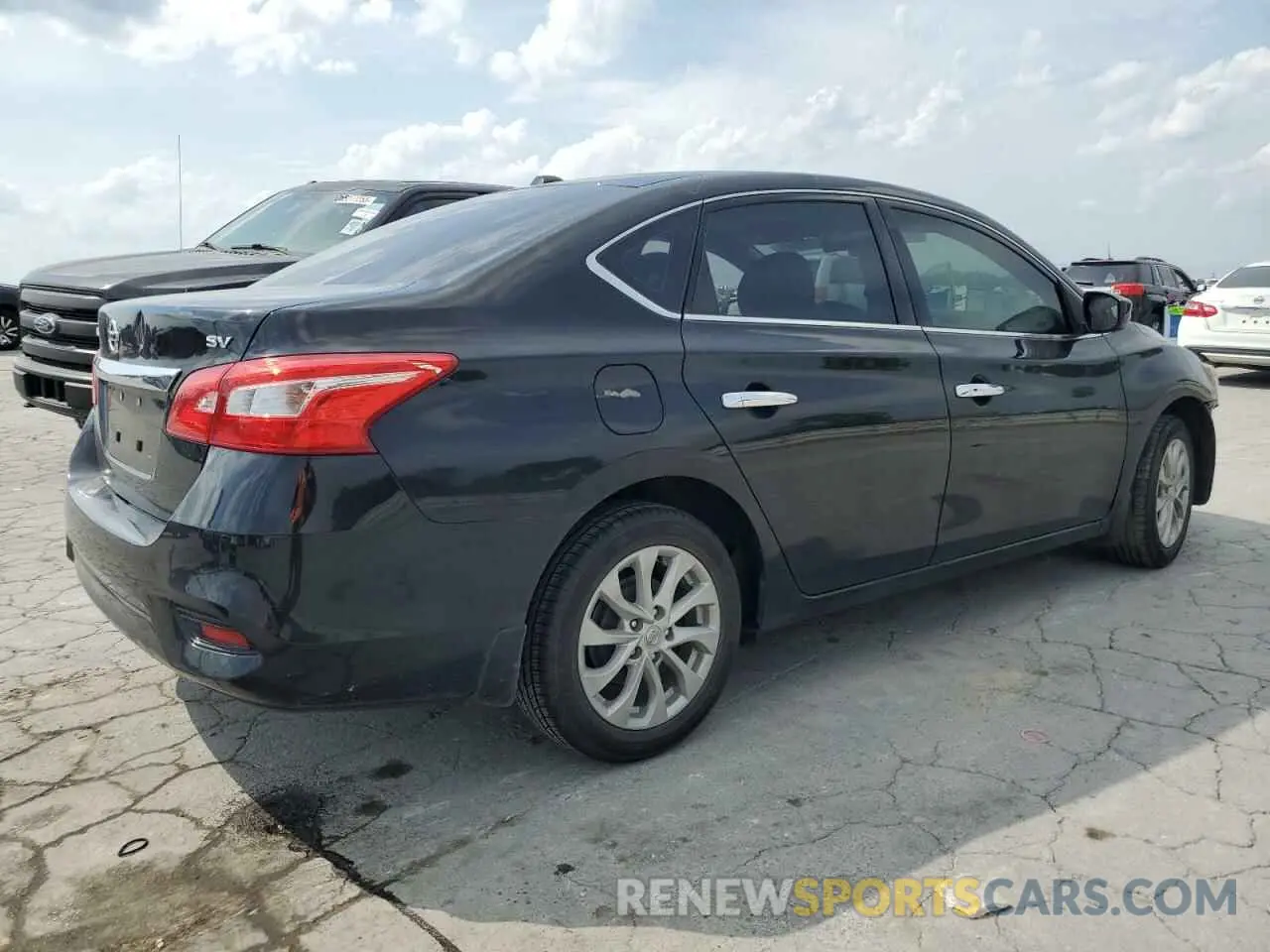 3 Photograph of a damaged car 3N1AB7APXKY404681 NISSAN SENTRA 2019